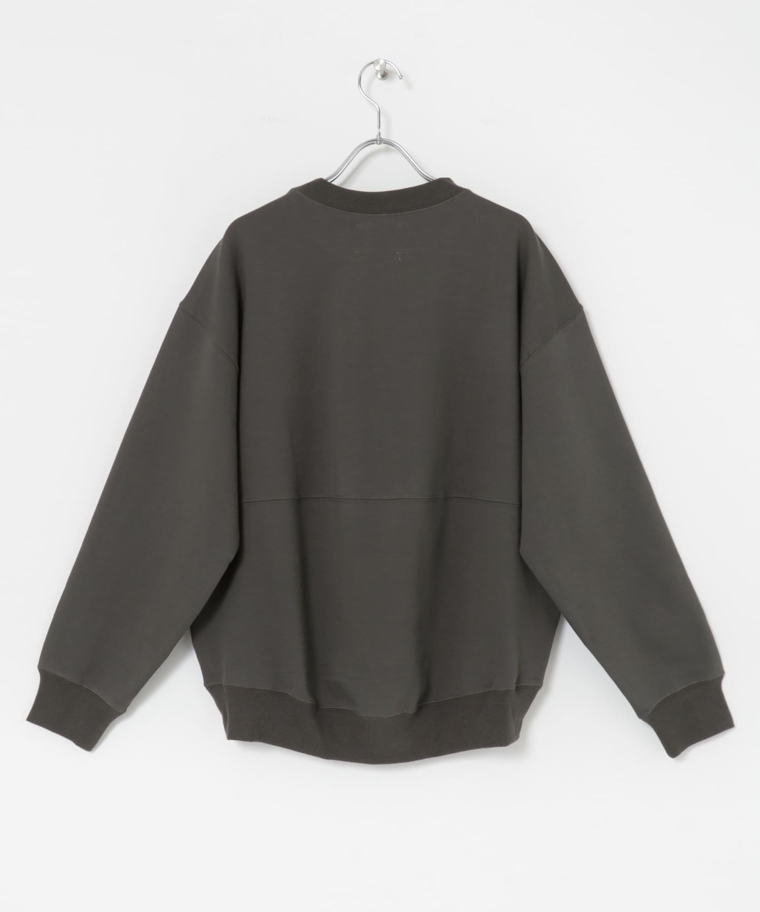 『別注』MIDIUMISOLID×TGM　Organic cotton pullover CHARCOAL FREE