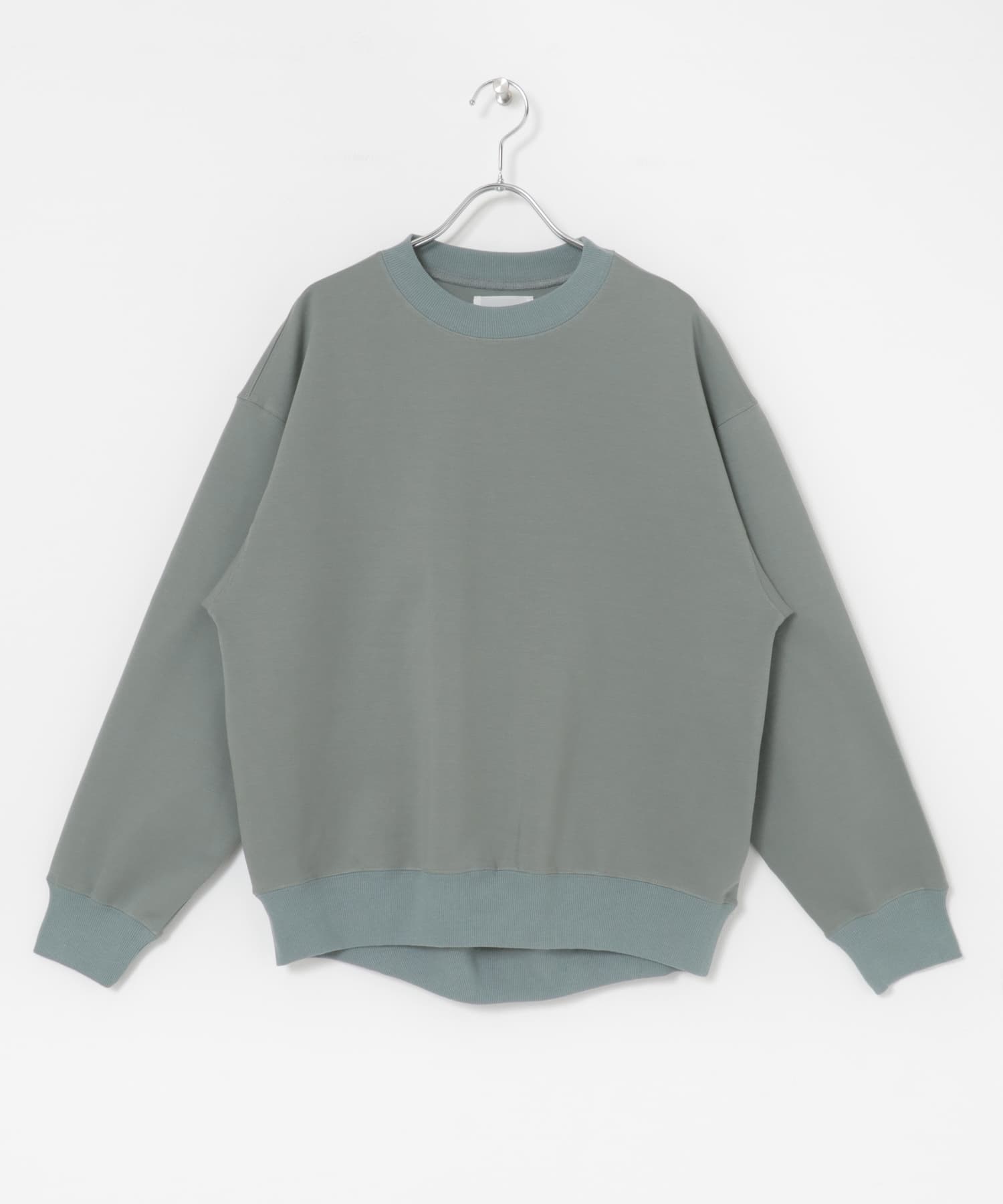 『別注』MIDIUMISOLID×TGM　Organic cotton pullover GREEN FREE