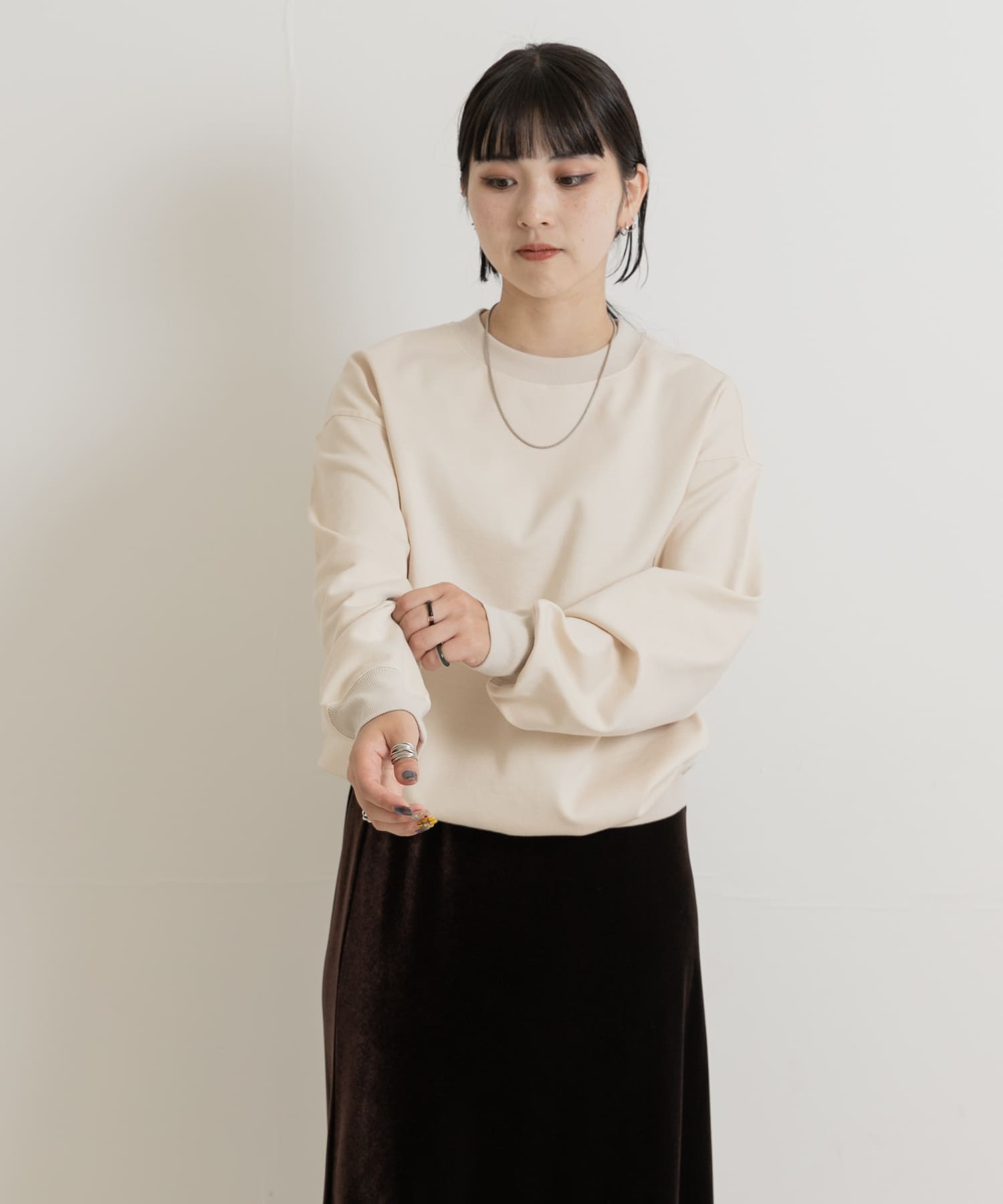 身長：156cm サイズ：FREE