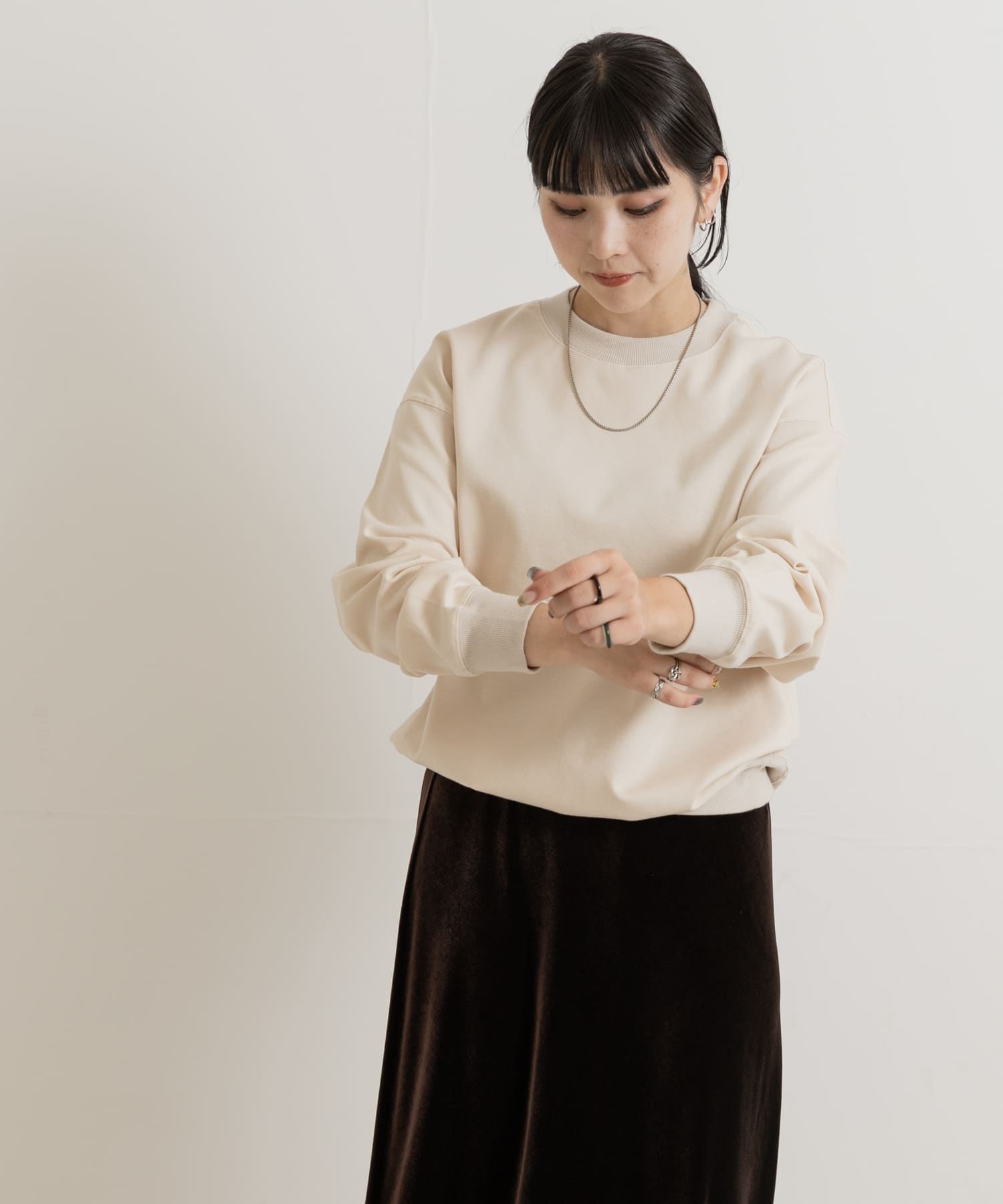 身長：156cm サイズ：FREE