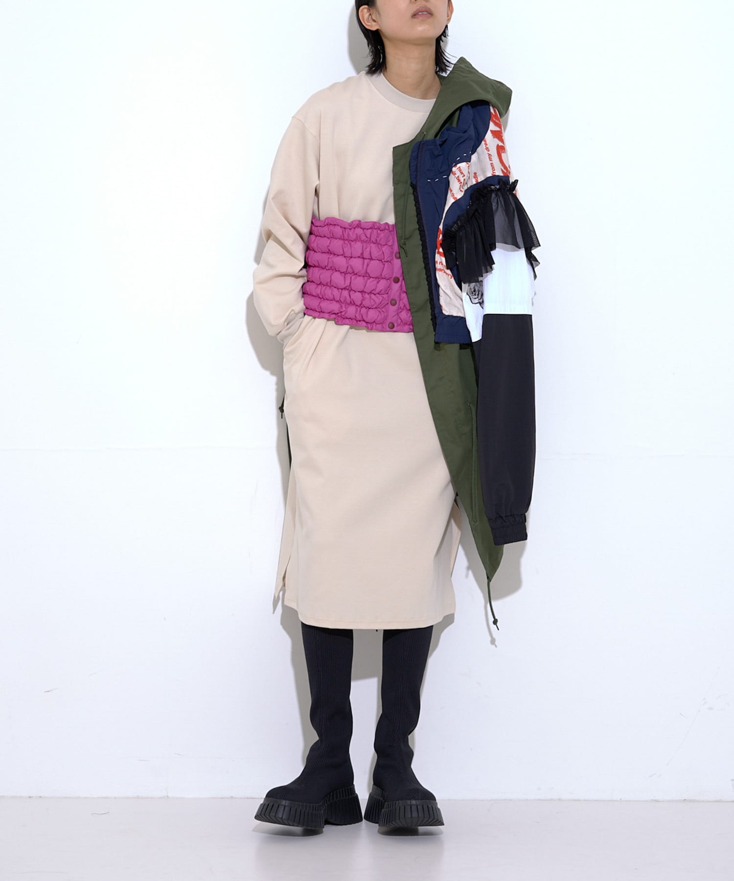身長：168cm サイズ：FREE