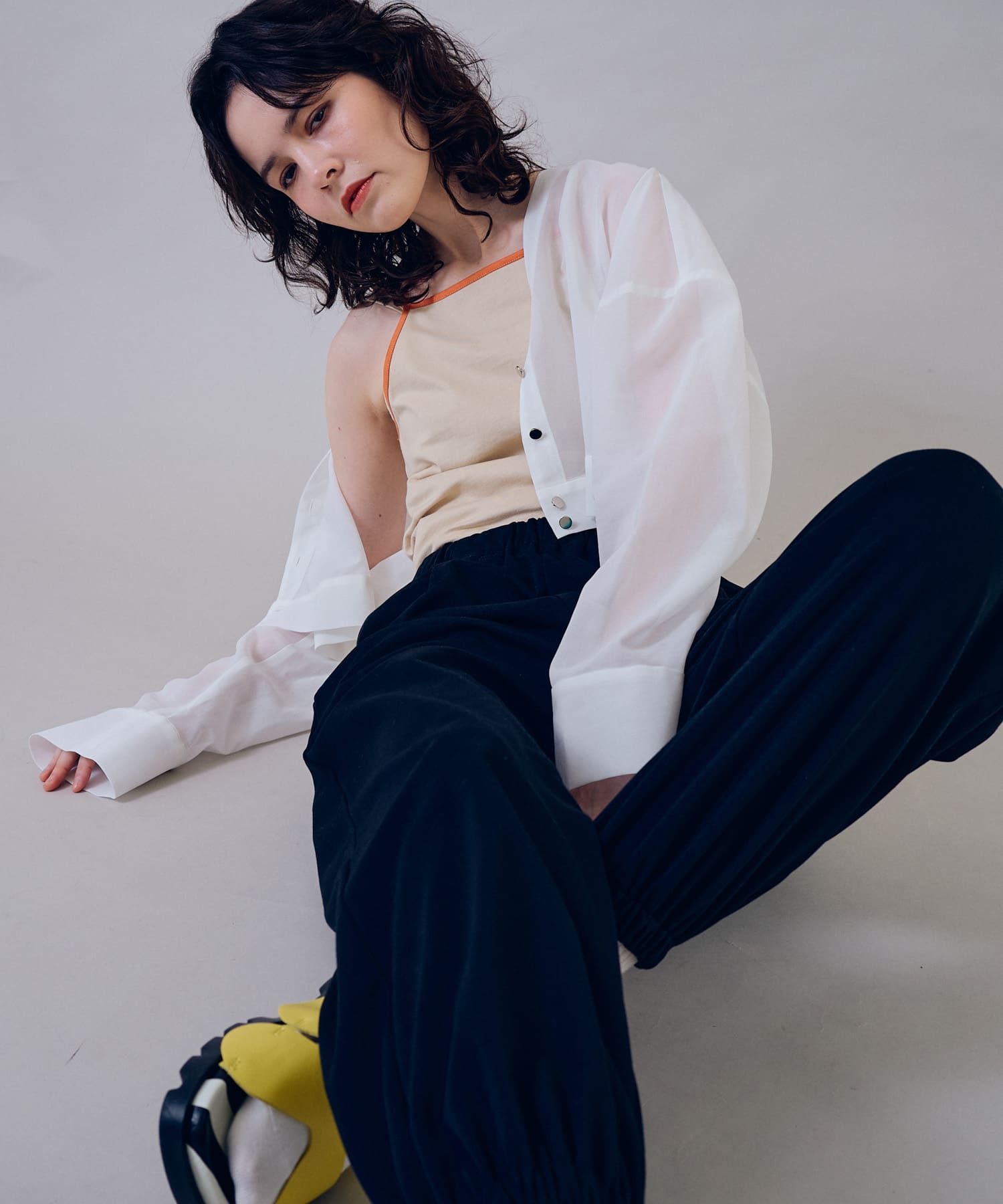 身長：173cm サイズ：one