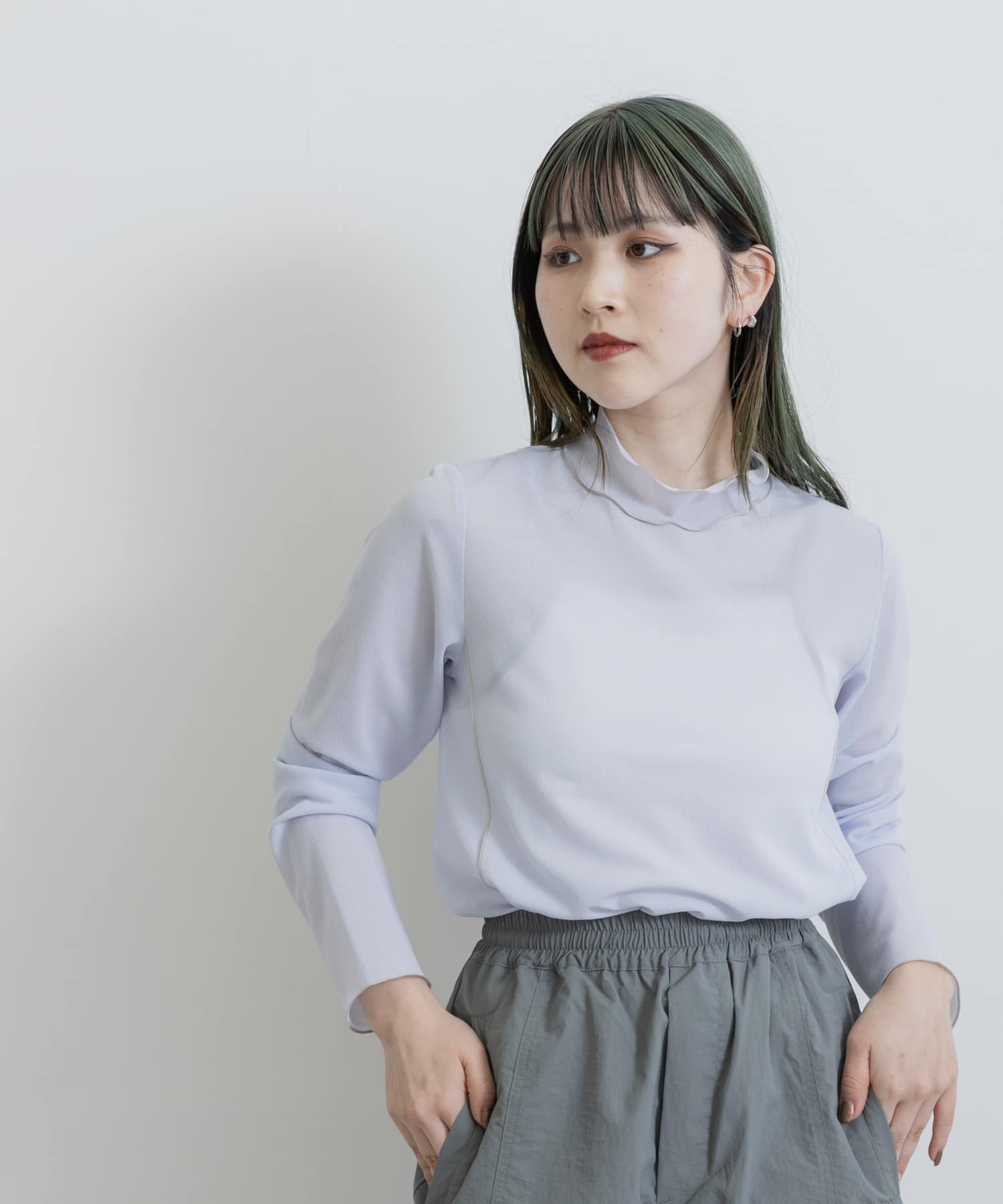身長：156cm サイズ：one