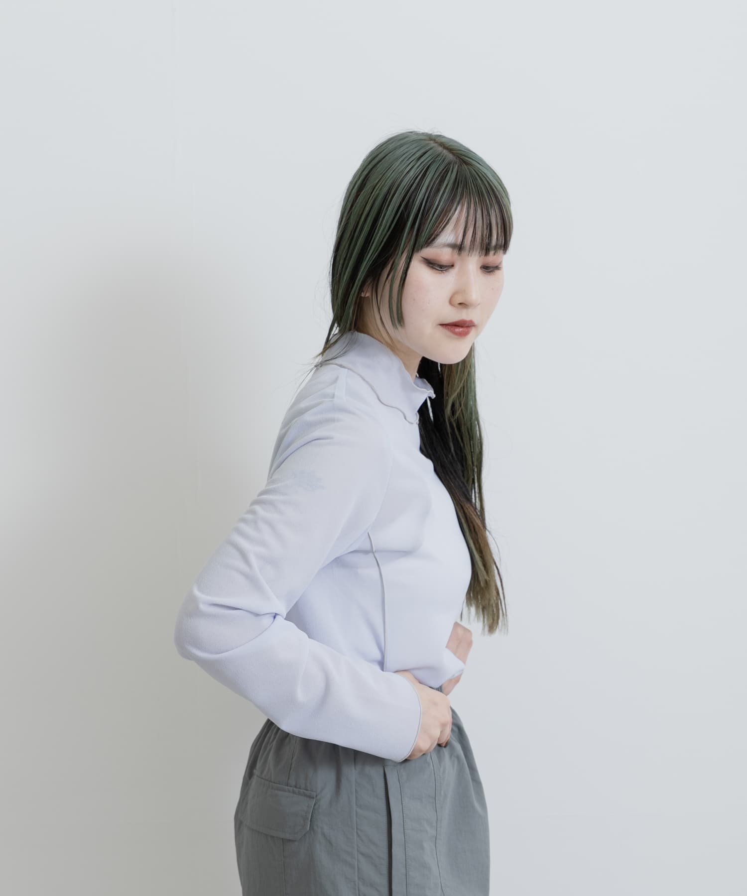 身長：156cm サイズ：one