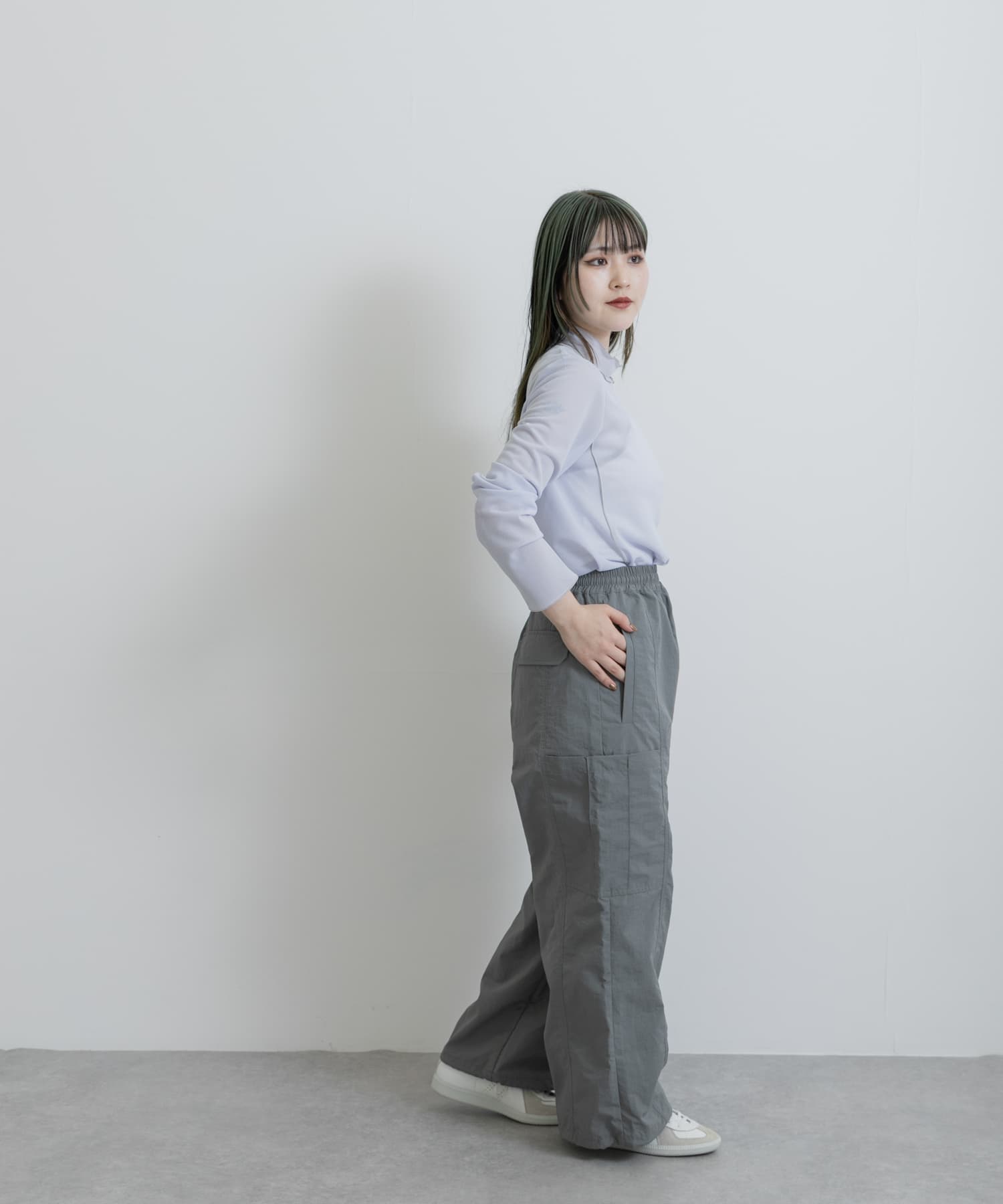 身長：156cm サイズ：one