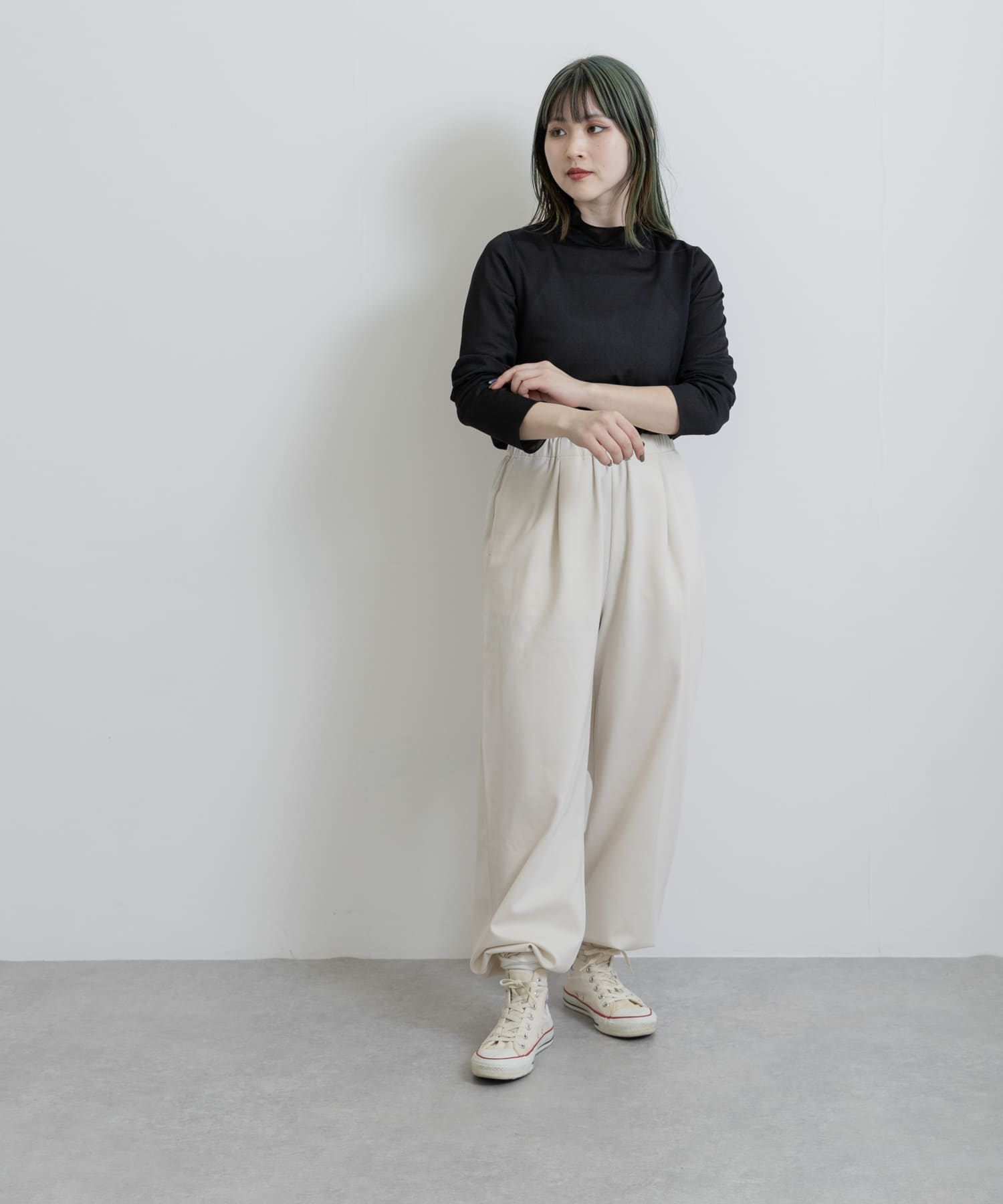 身長：156cm サイズ：one