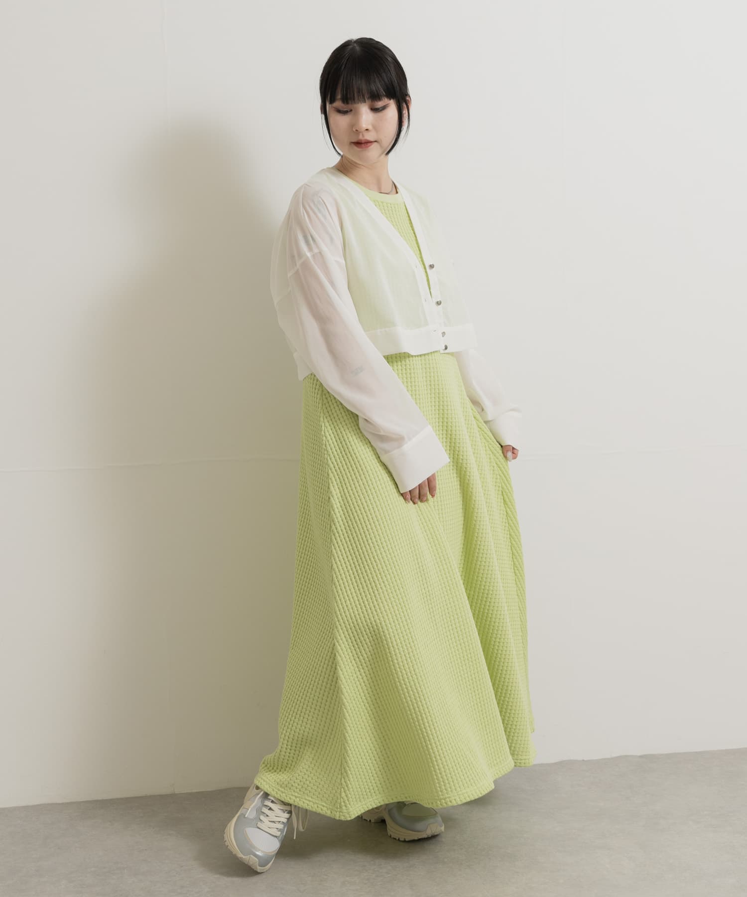 身長：156cm サイズ：one