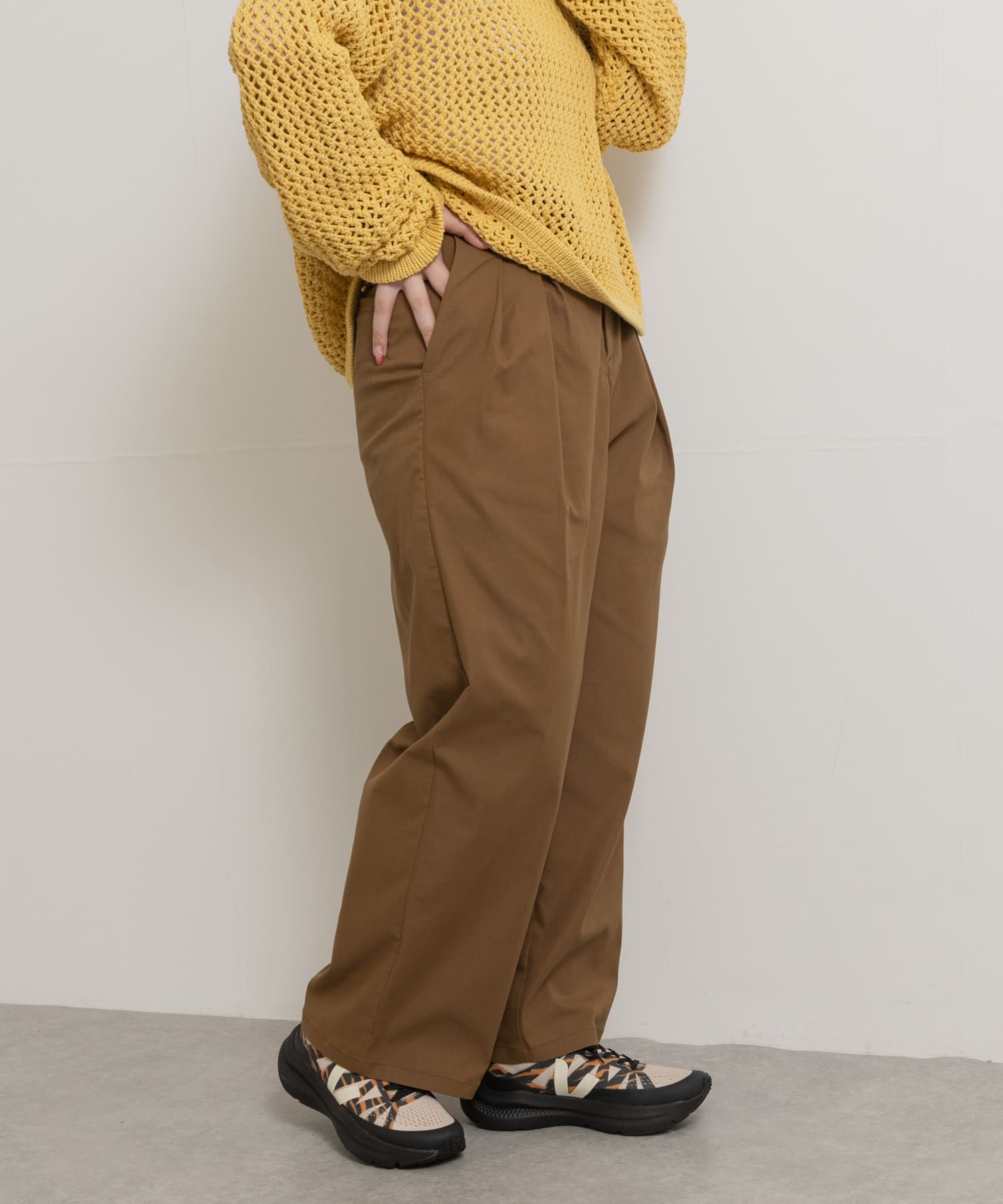 身長：156cm サイズ：one