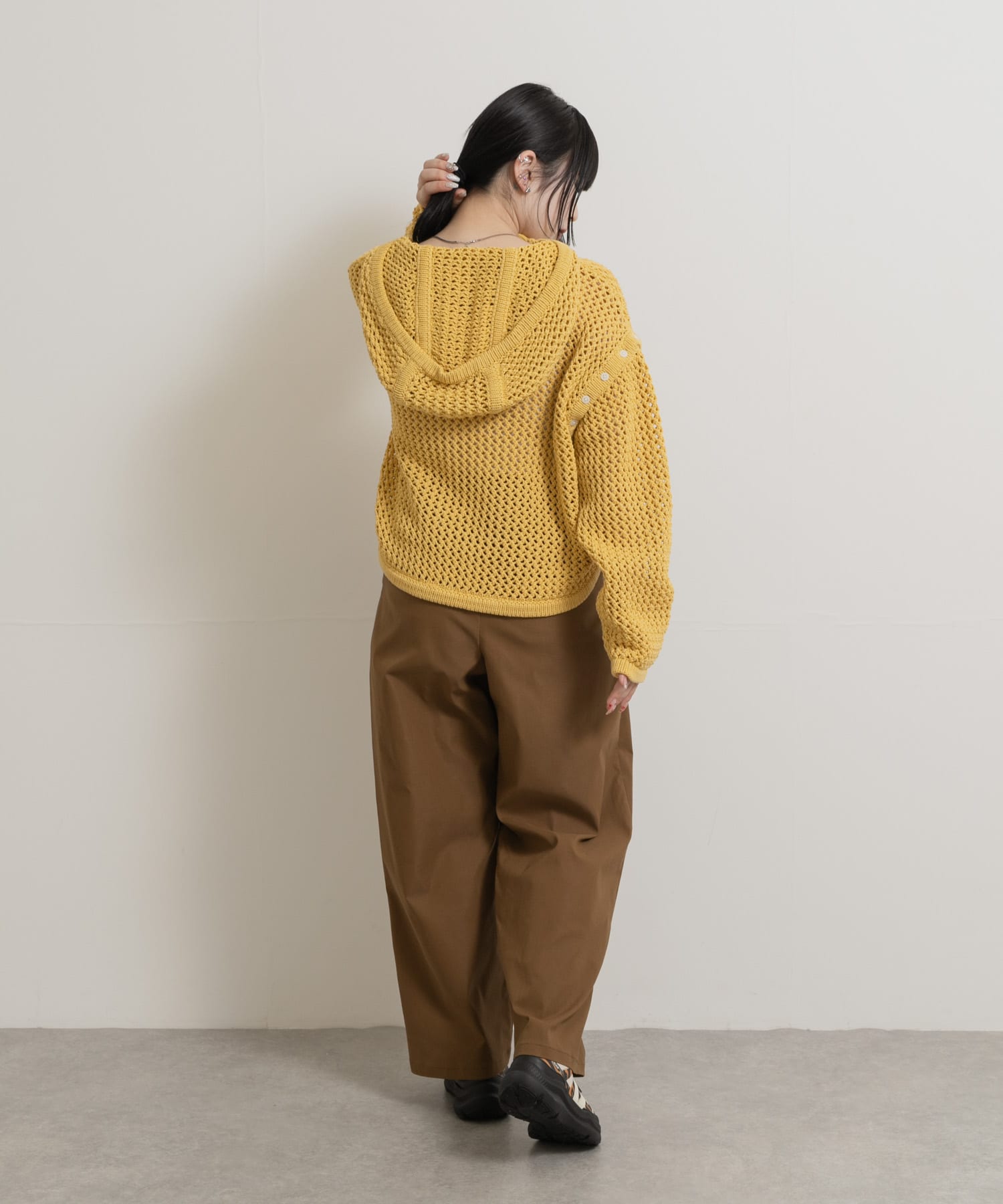 身長：156cm サイズ：one