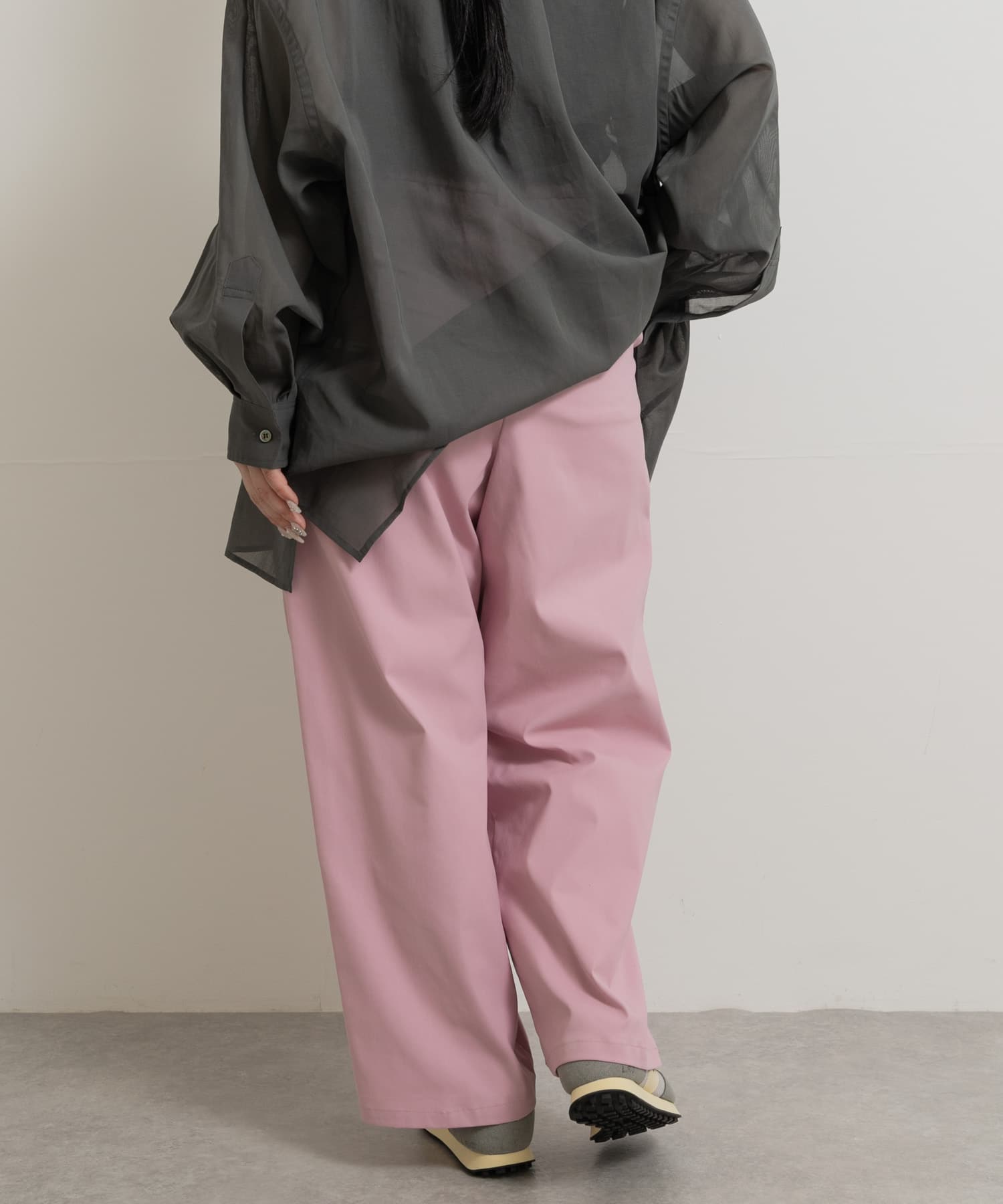 身長：156cm サイズ：one