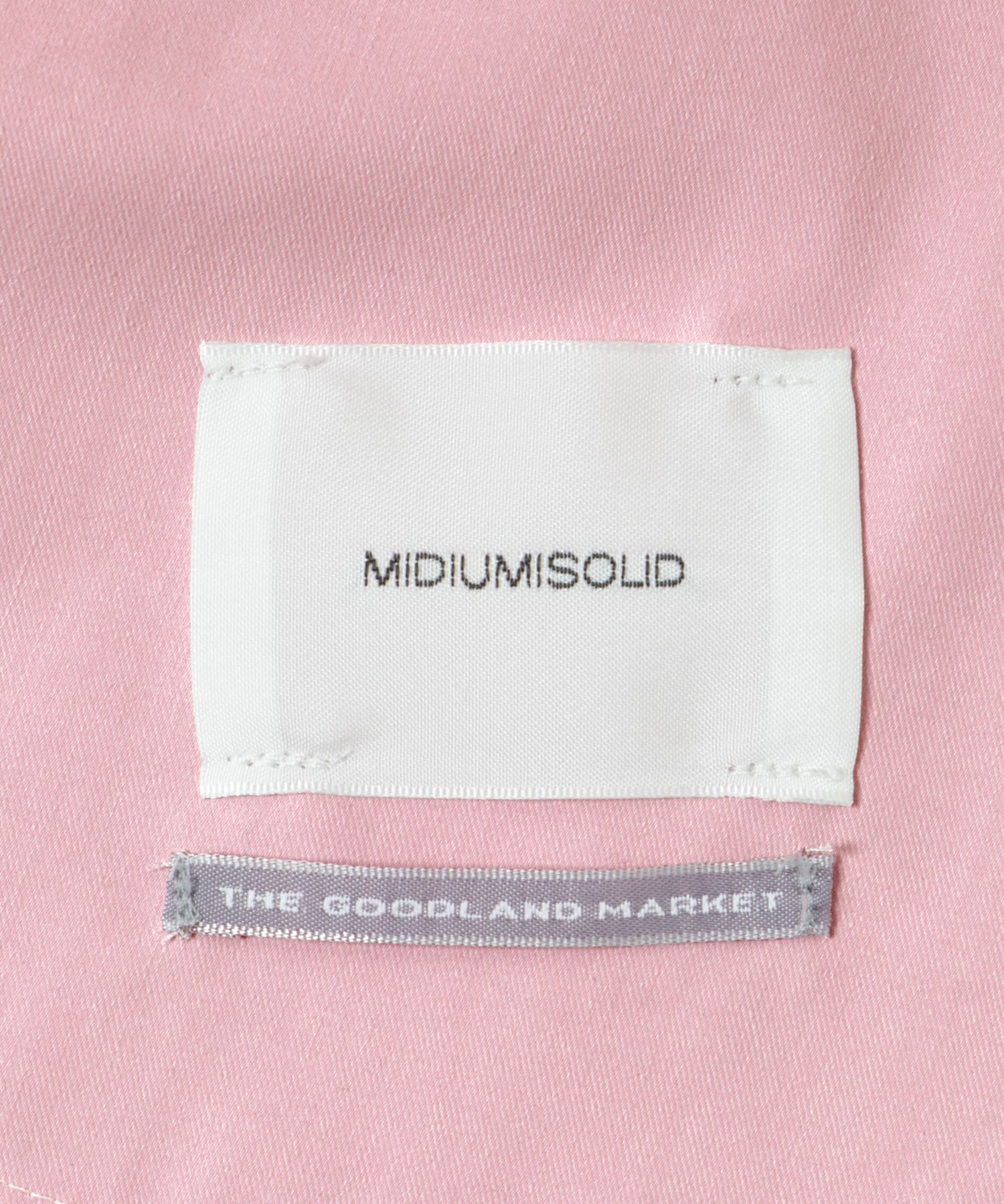 『別注』MIDIUMISOLID×TGM　tuck wide tapered PT PINK one