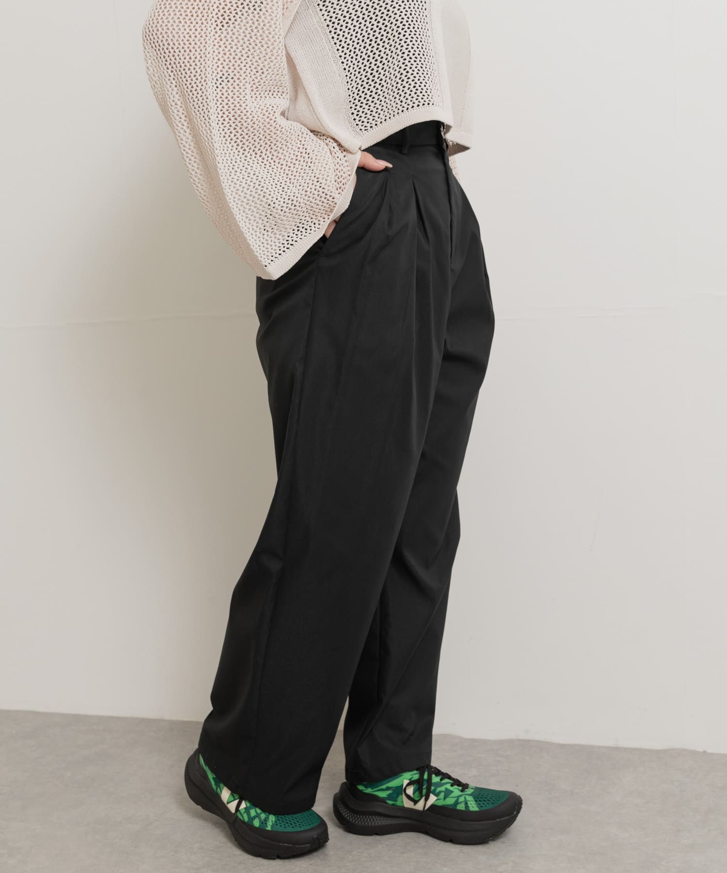 身長：156cm サイズ：one