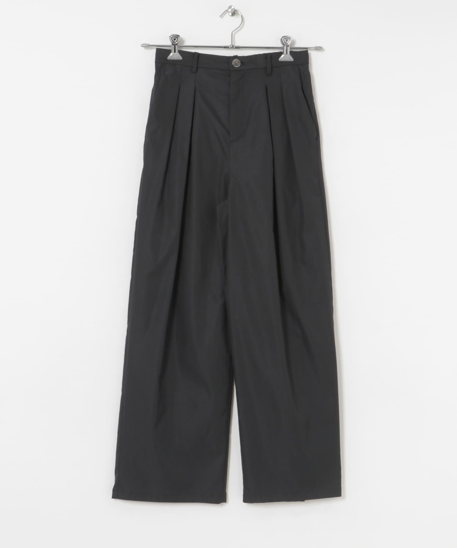 『別注』MIDIUMISOLID×TGM　tuck wide tapered PT BLACK one