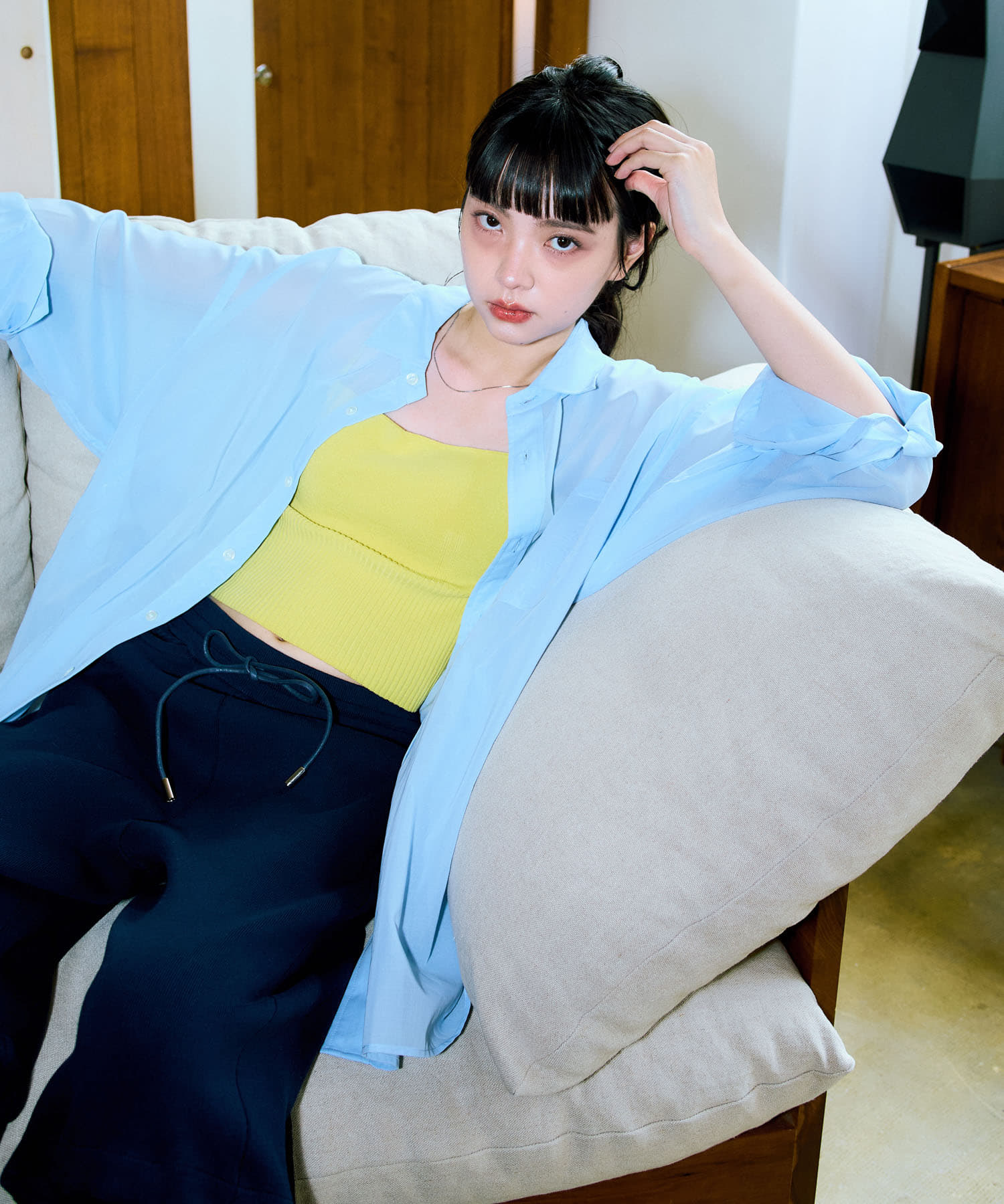 身長：167cm サイズ：one