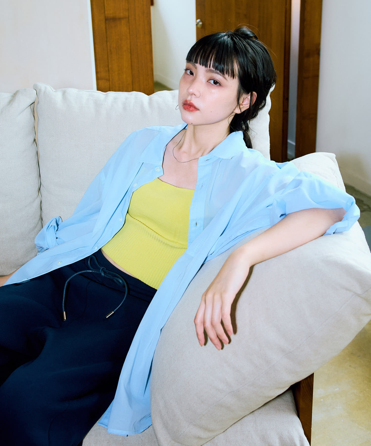 身長：167cm サイズ：one