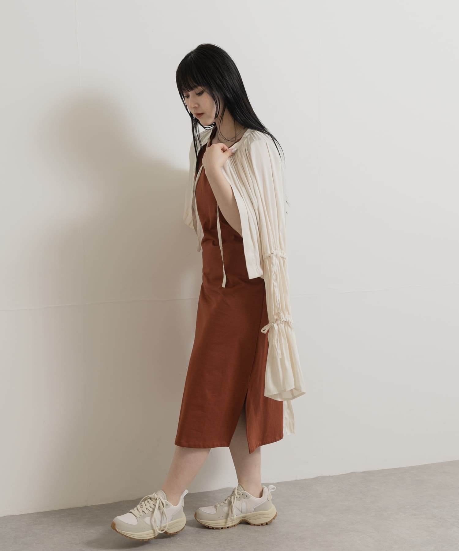 身長：156cm サイズ：one