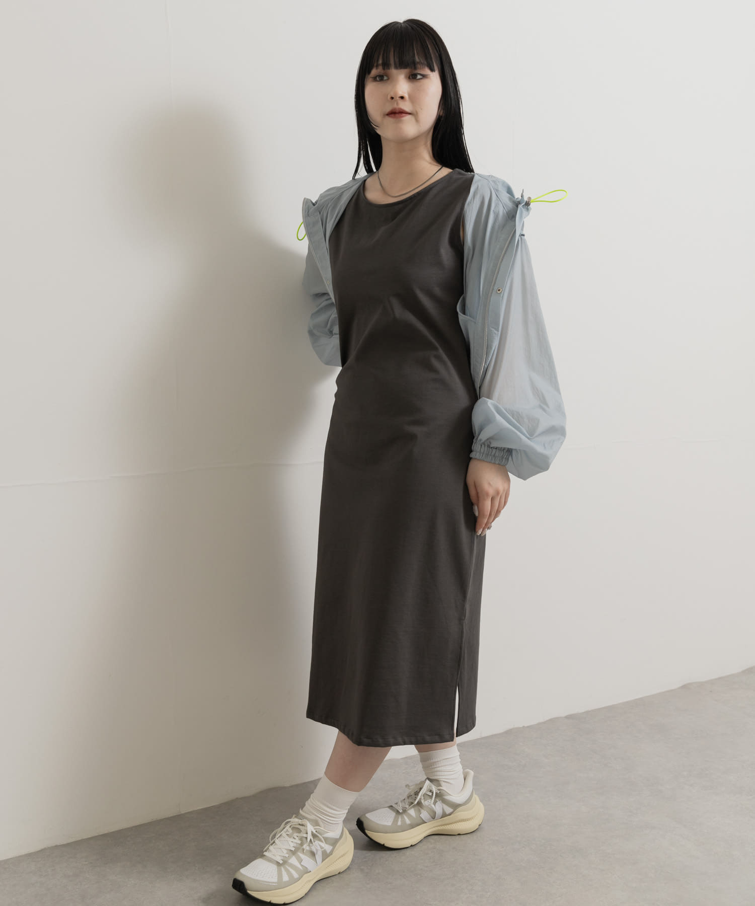 身長：156cm サイズ：one