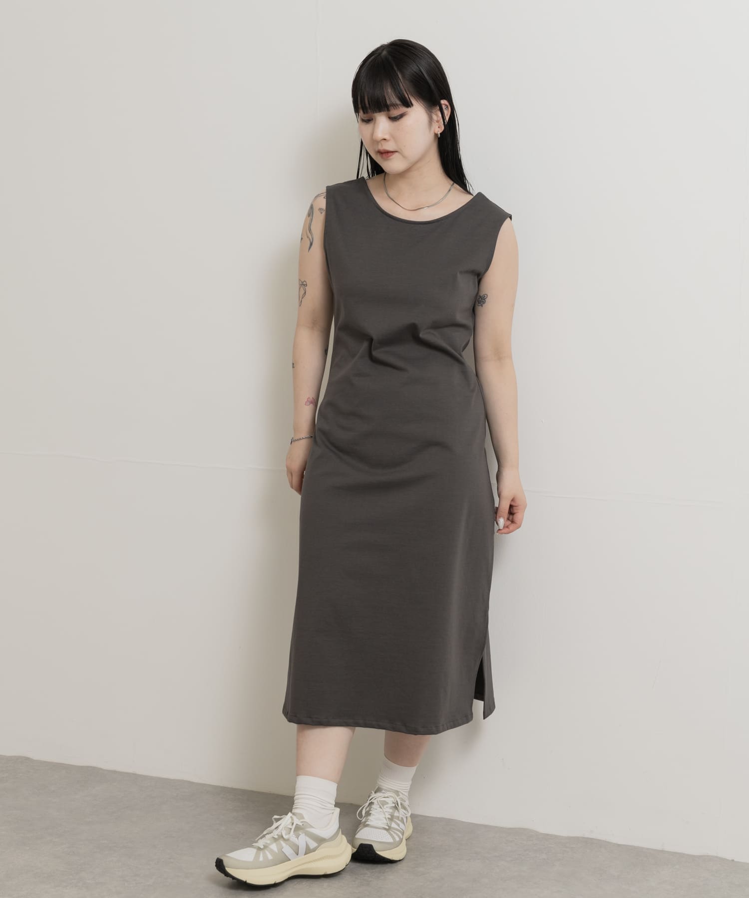 身長：156cm サイズ：one