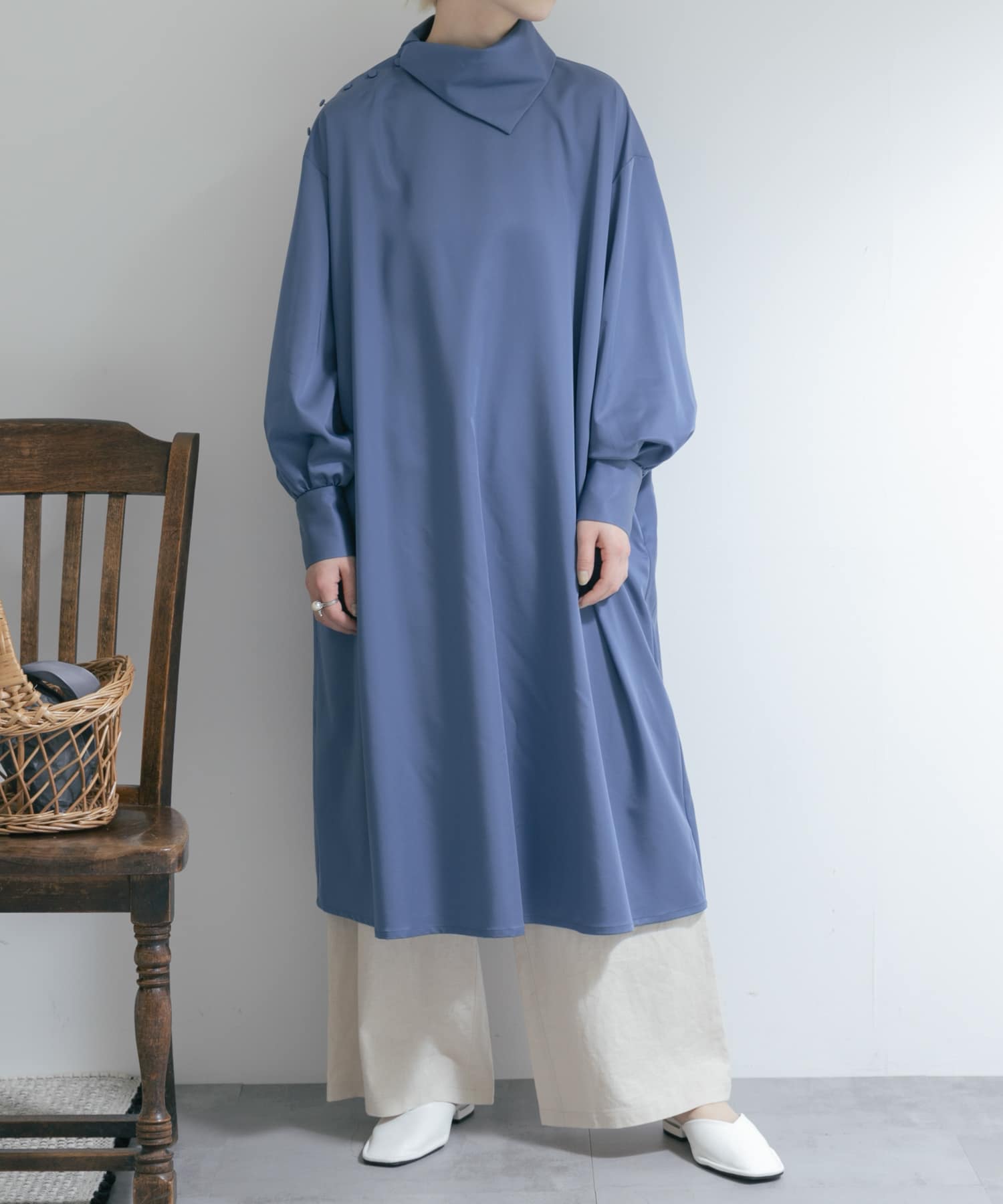 身長：163cm サイズ：one