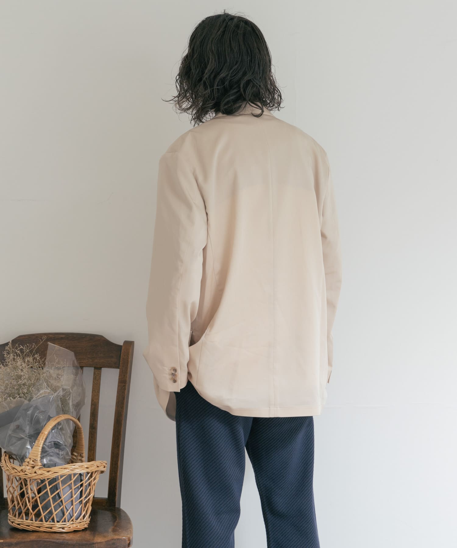 身長：178cm サイズ：one