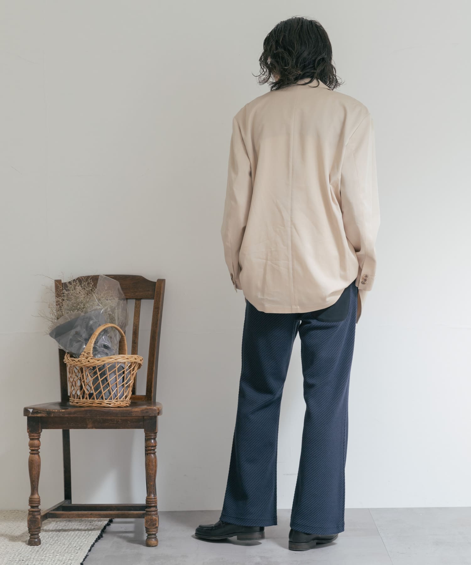 身長：178cm サイズ：one