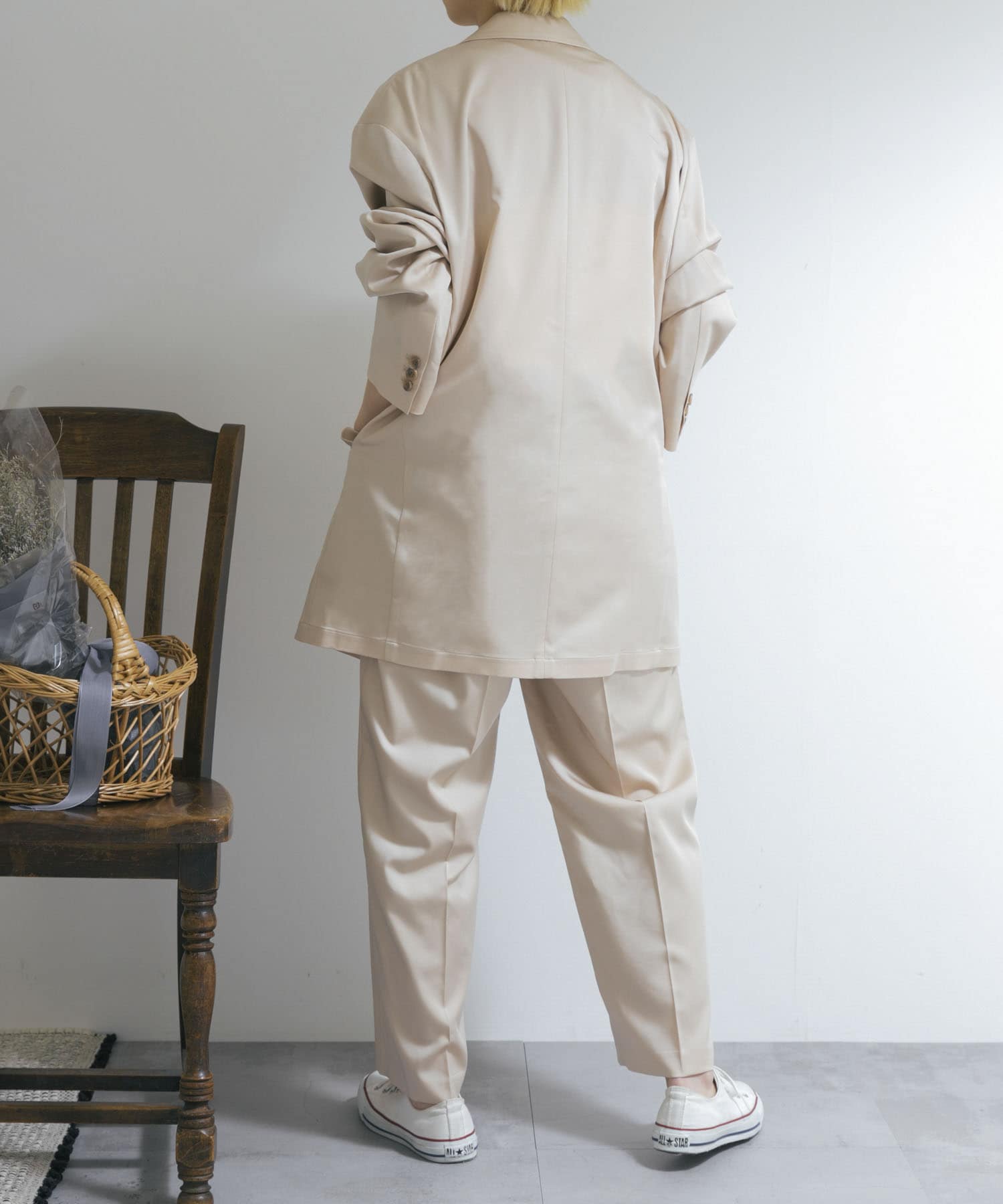 身長：163cm サイズ：one