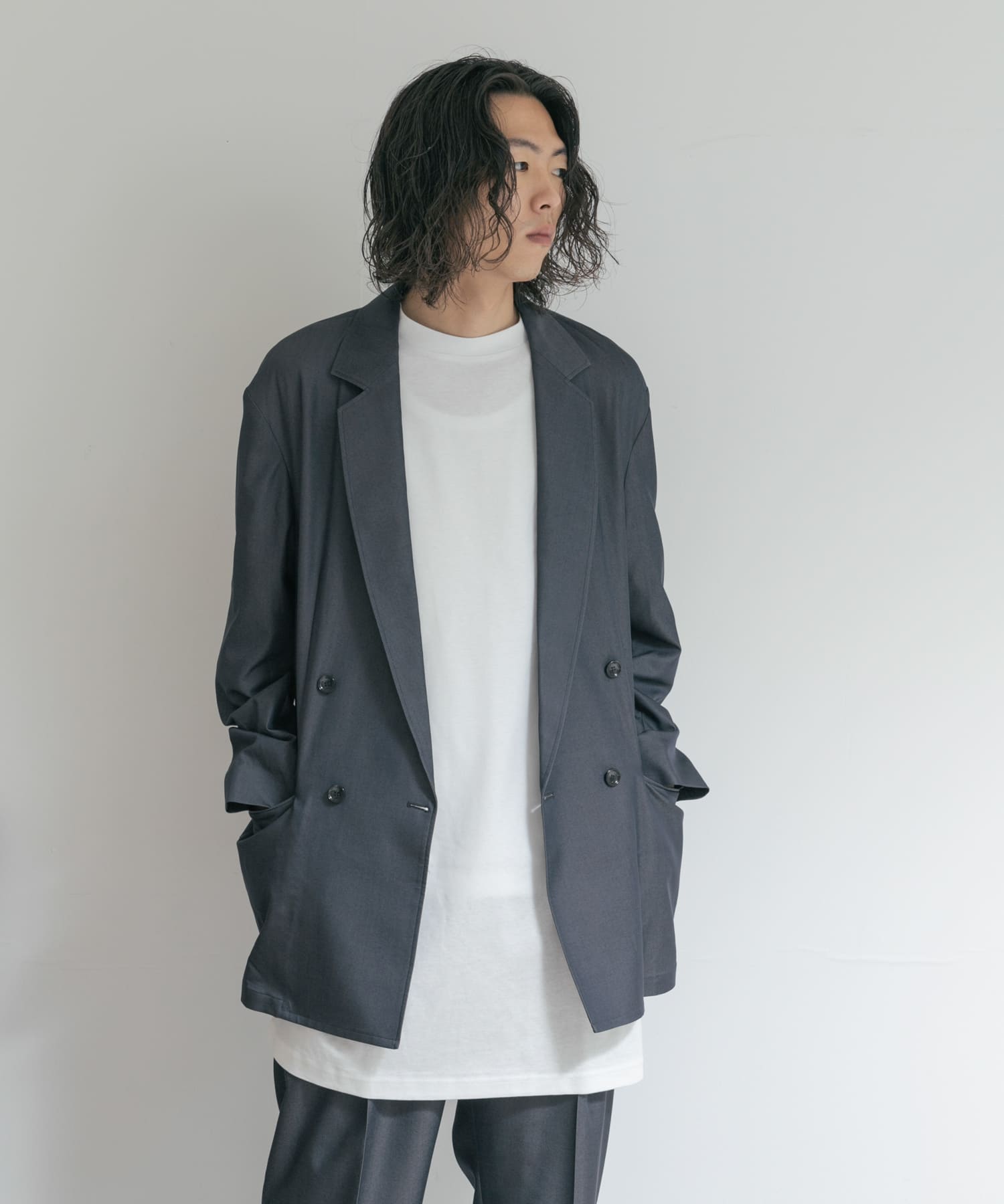 身長：178cm サイズ：one