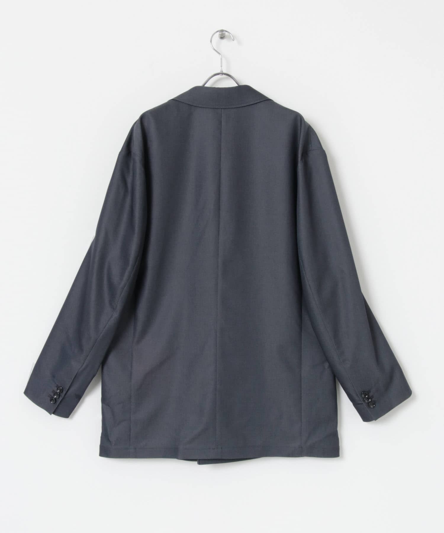 『別注』MIDIUMISOLID×TGM　Double breasted jacket C.Gray one
