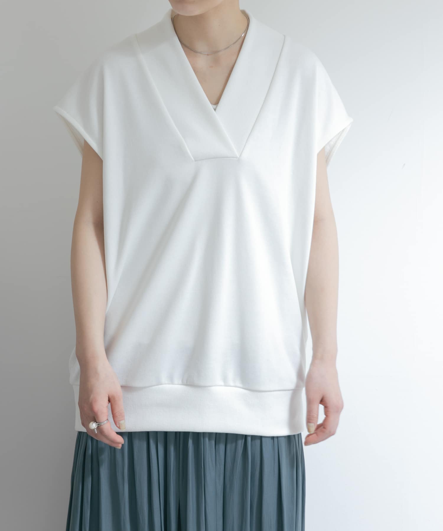 身長：163cm サイズ：one