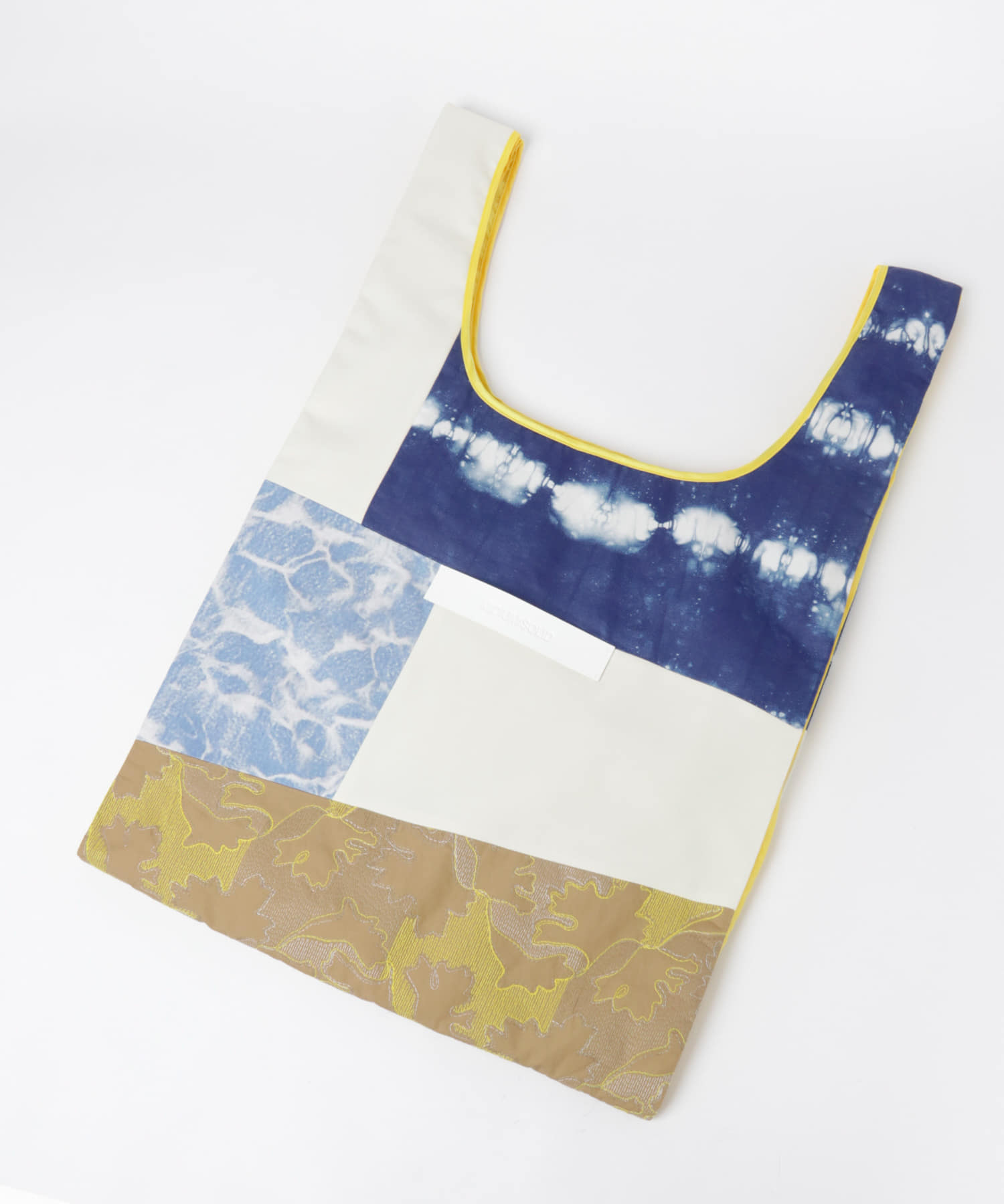 『別注』MIDIUMISOLID×TGM　Patchwork bag Yellow one