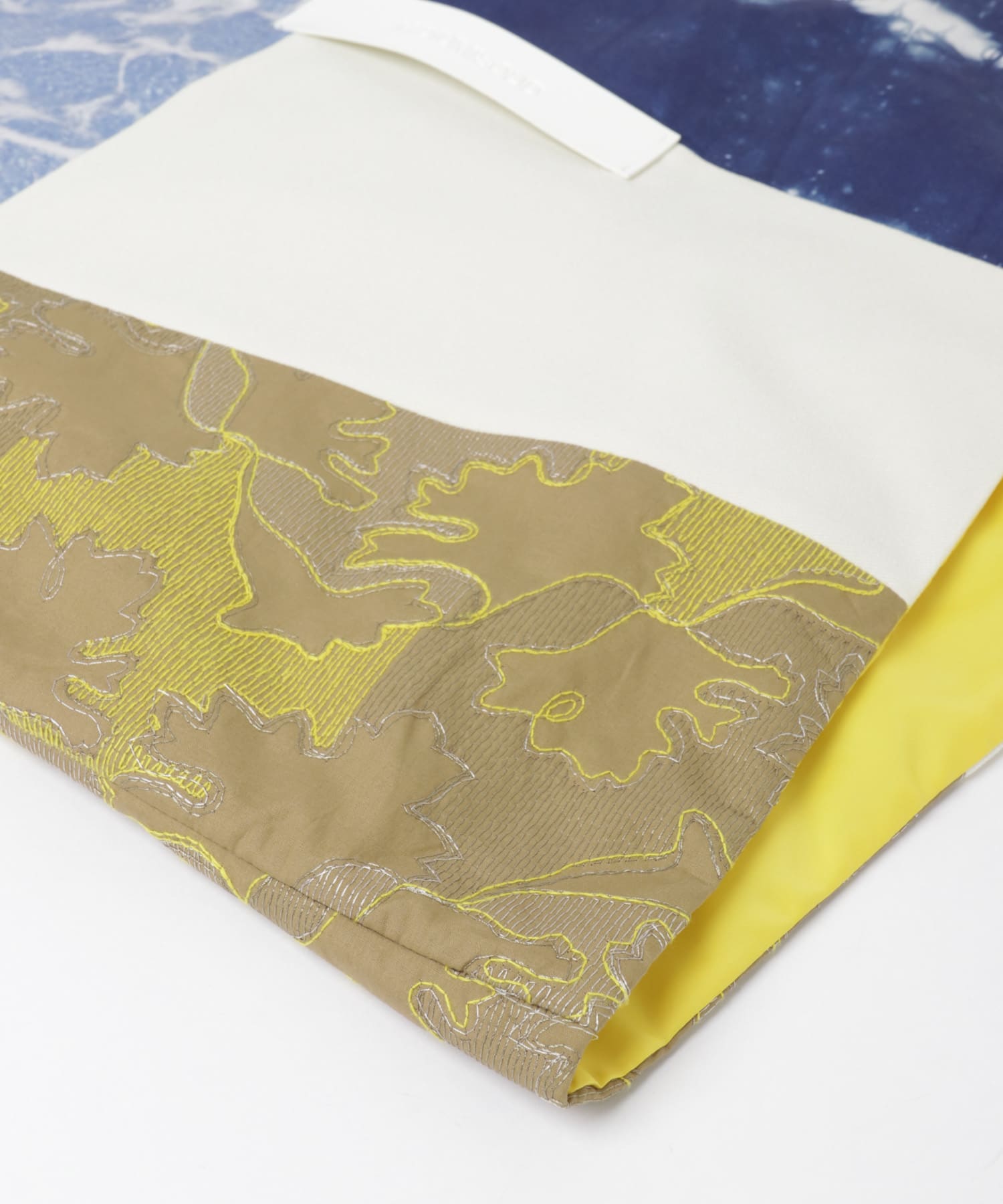 『別注』MIDIUMISOLID×TGM　Patchwork bag Yellow one