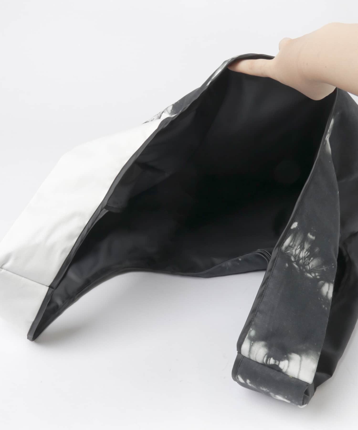 『別注』MIDIUMISOLID×TGM　Patchwork bag Black one