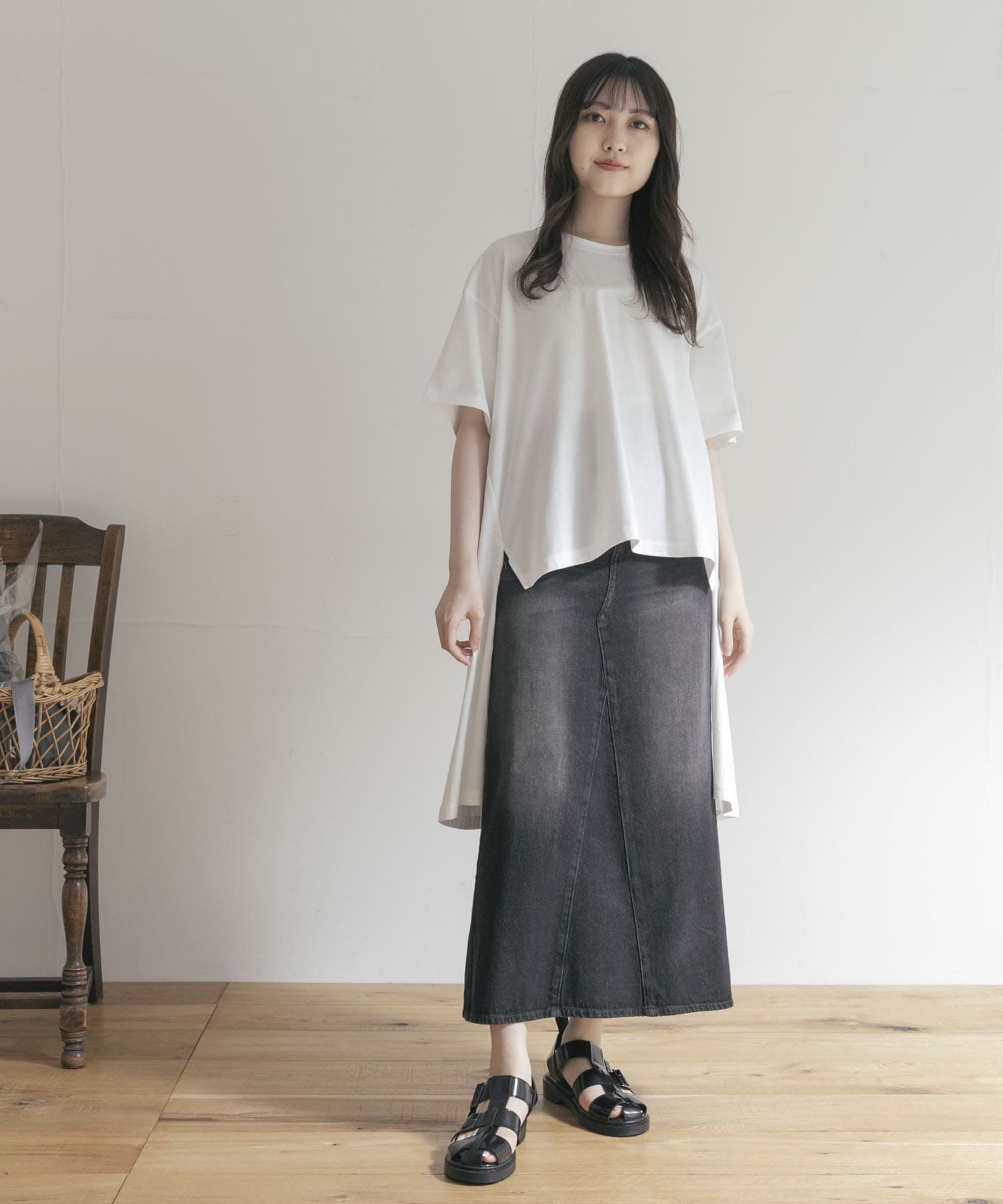 身長：163cm サイズ：FREE