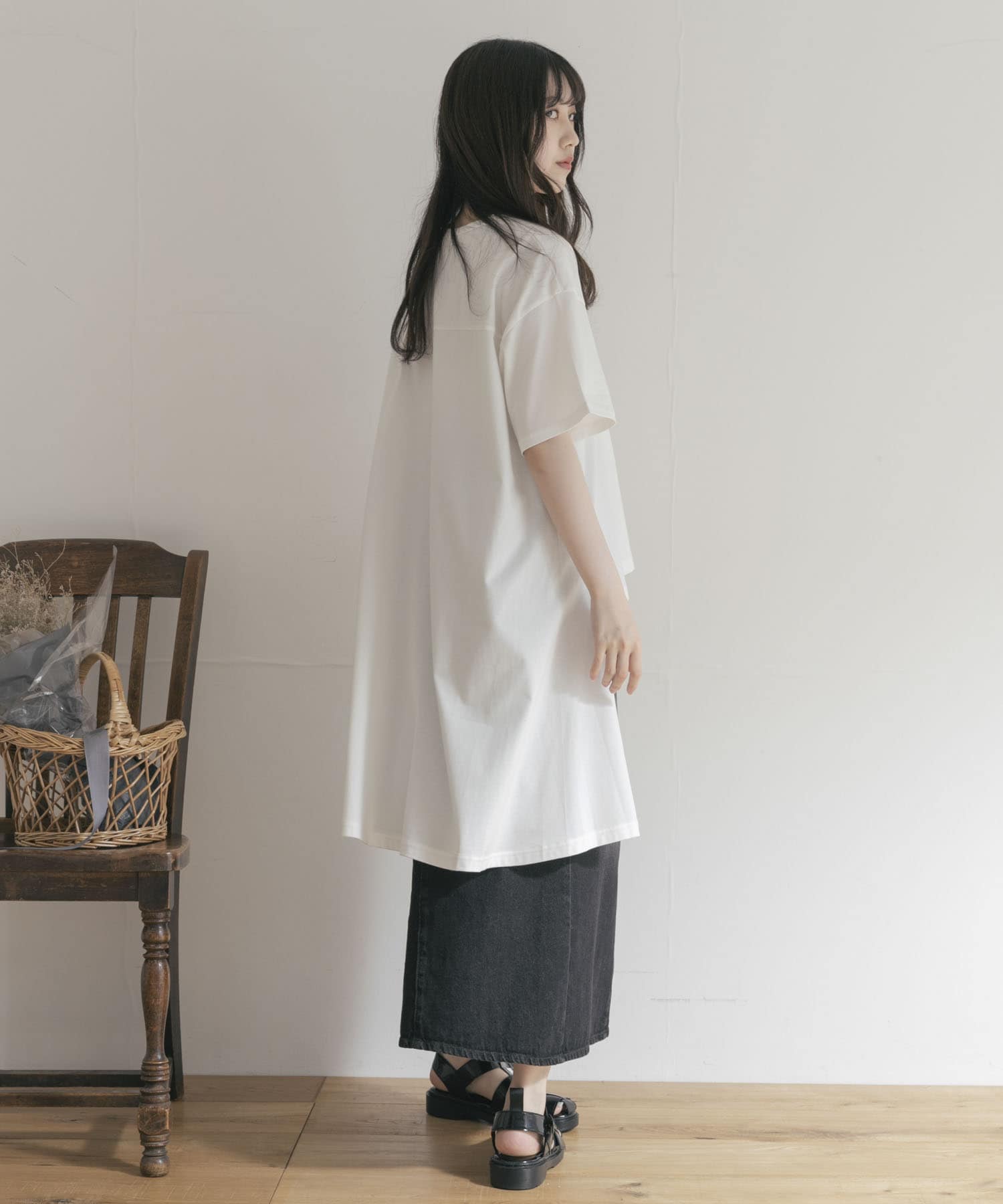 身長：163cm サイズ：FREE