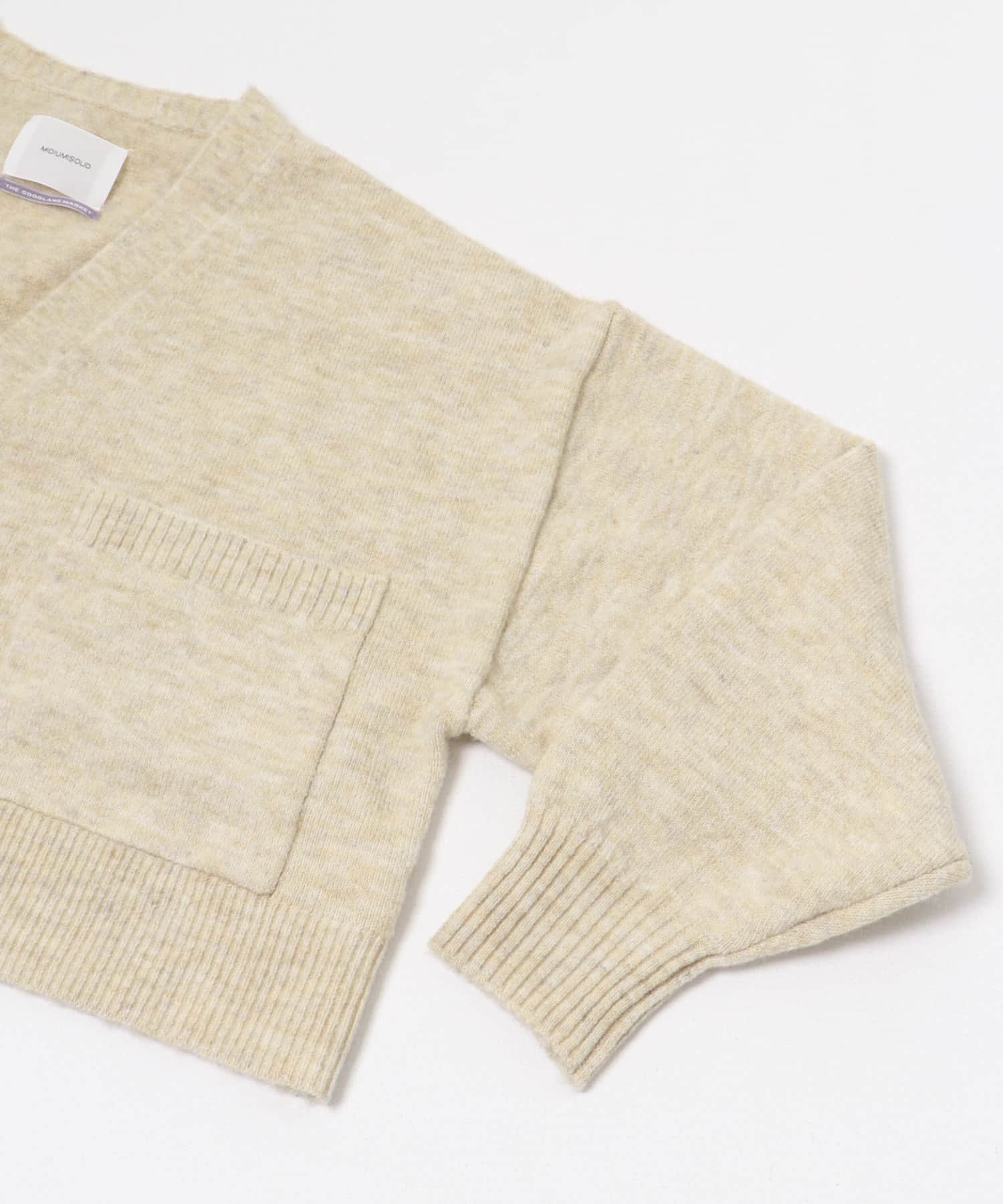 『別注』MIDIUMISOLID×TGM　wide cardigan beige FREE