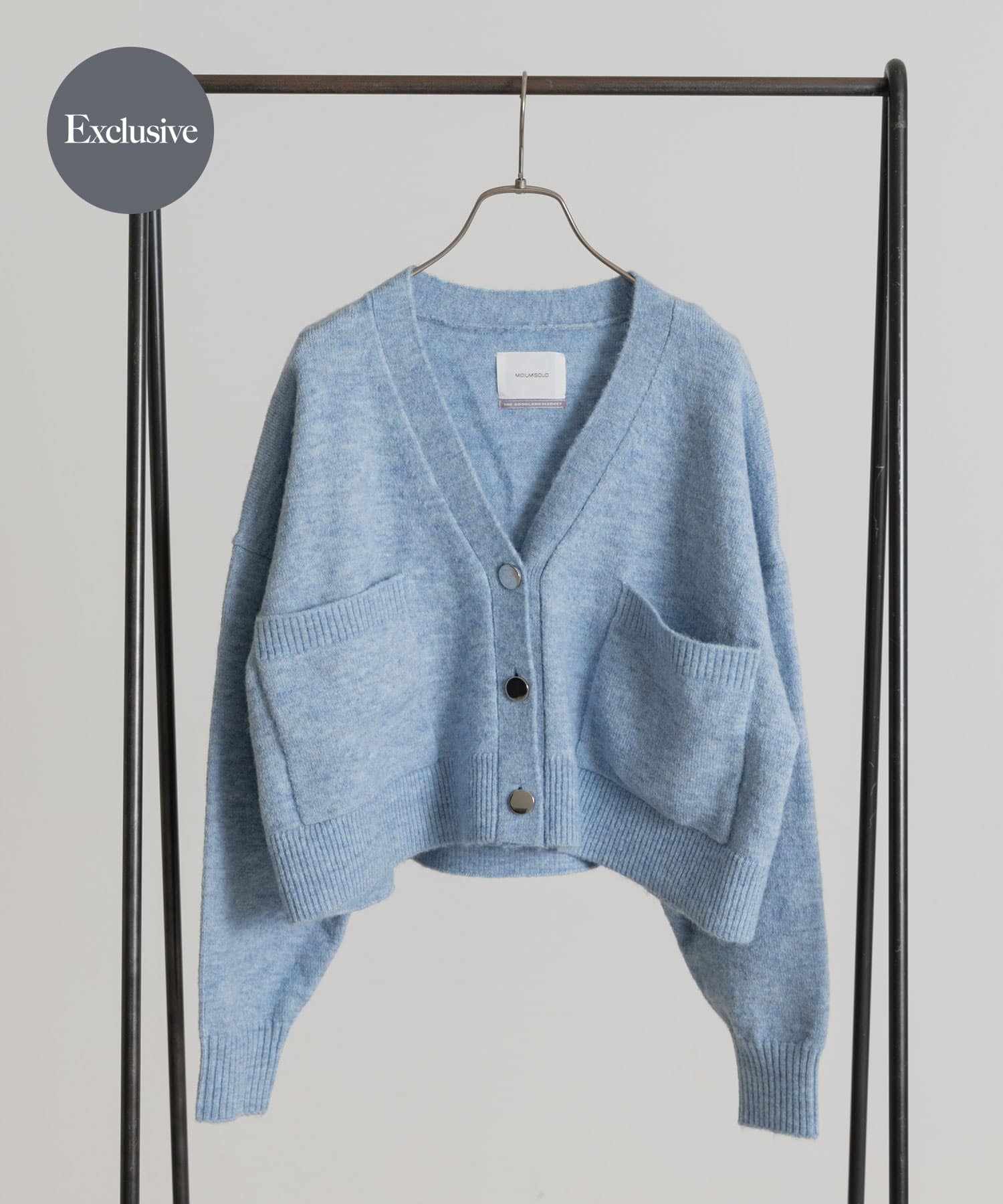 『別注』MIDIUMISOLID×TGM　wide cardigan