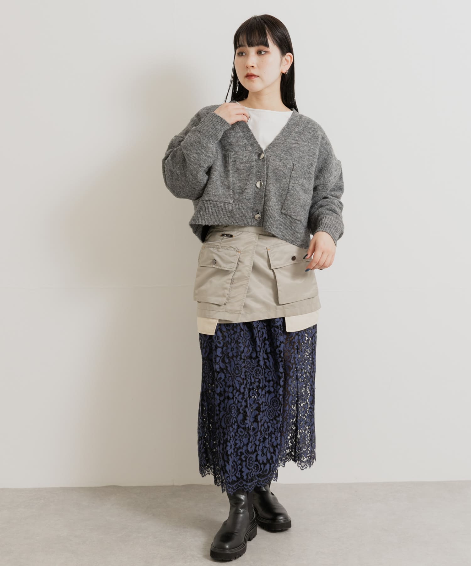 身長：156cm サイズ：FREE