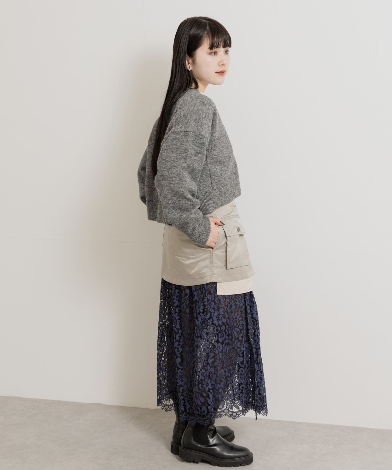 身長：156cm サイズ：FREE