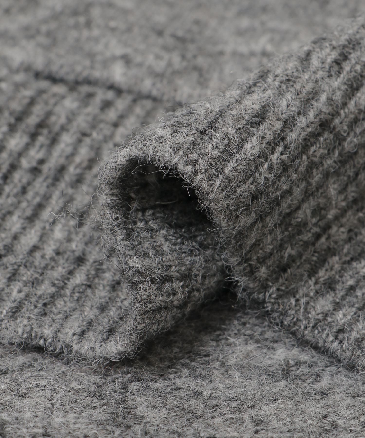 『別注』MIDIUMISOLID×TGM　wide cardigan gray FREE
