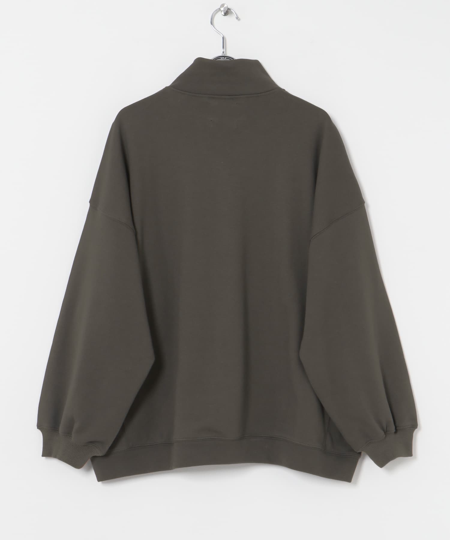 『別注』MIDIUMISOLID×TGM　Zipup Pullover gray FREE