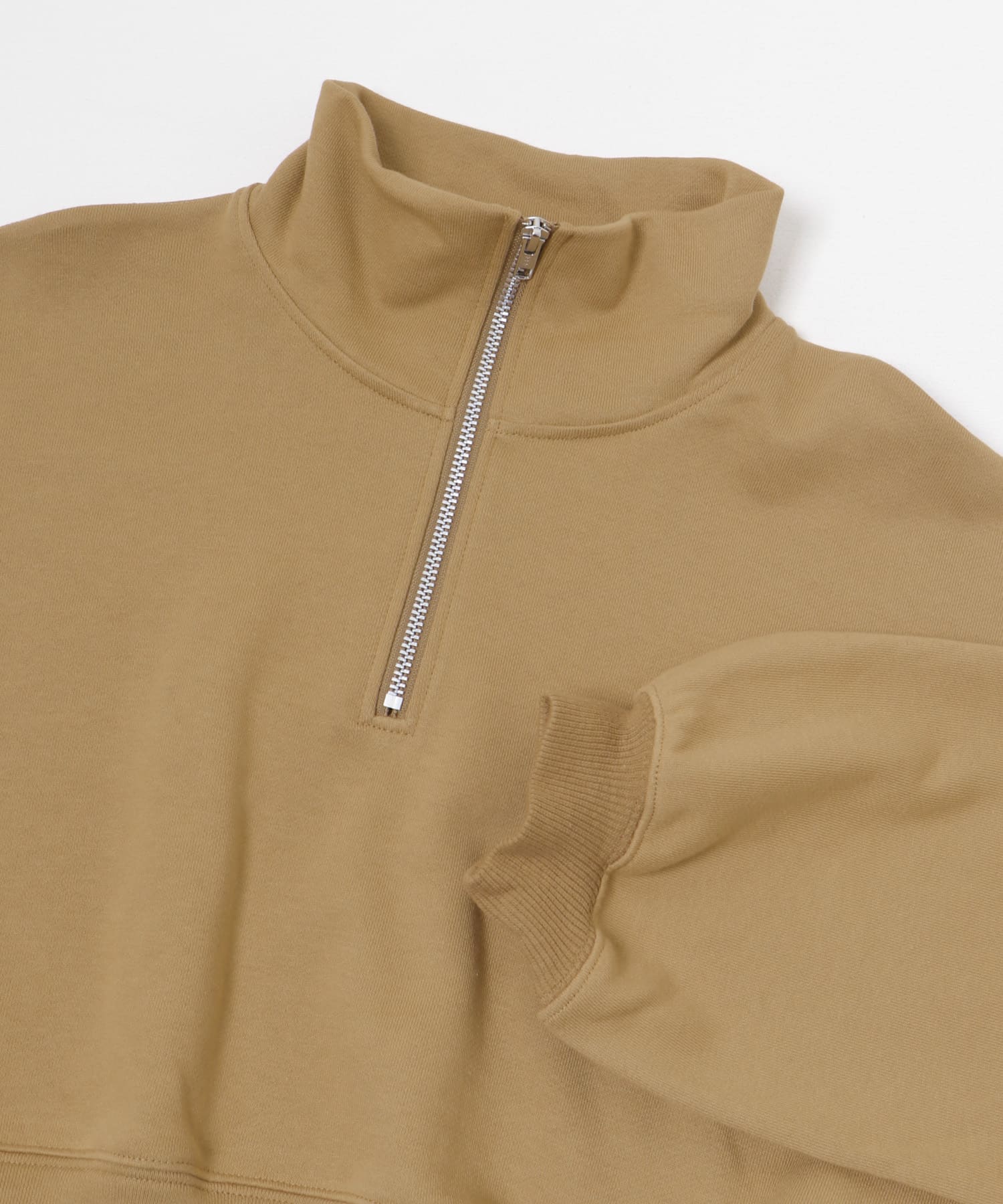 『別注』MIDIUMISOLID×TGM　Zipup Pullover L beige FREE