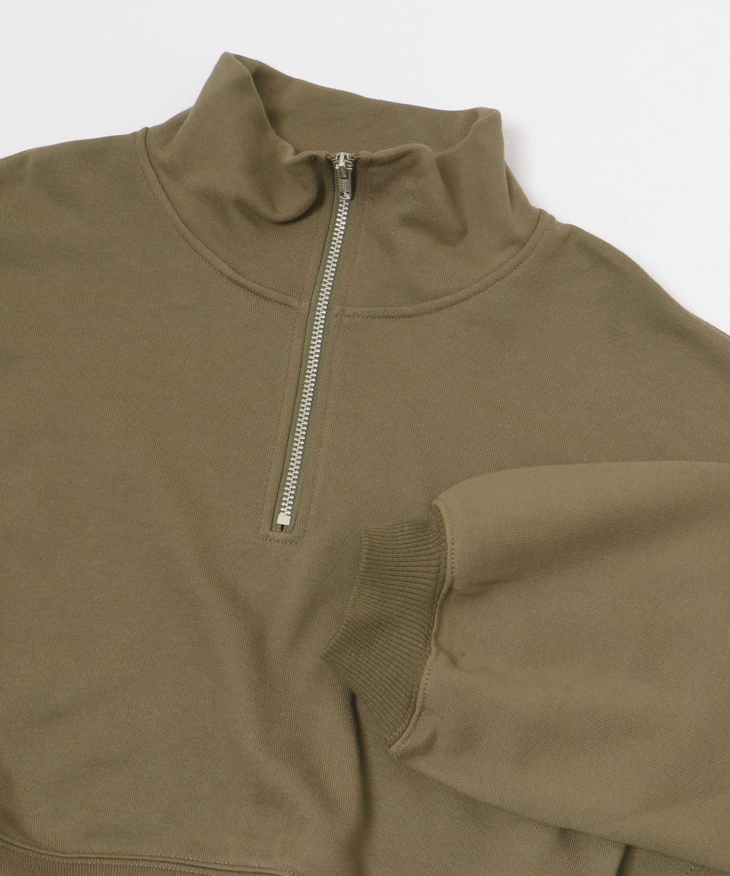 『別注』MIDIUMISOLID×TGM　Zipup Pullover L khaki FREE