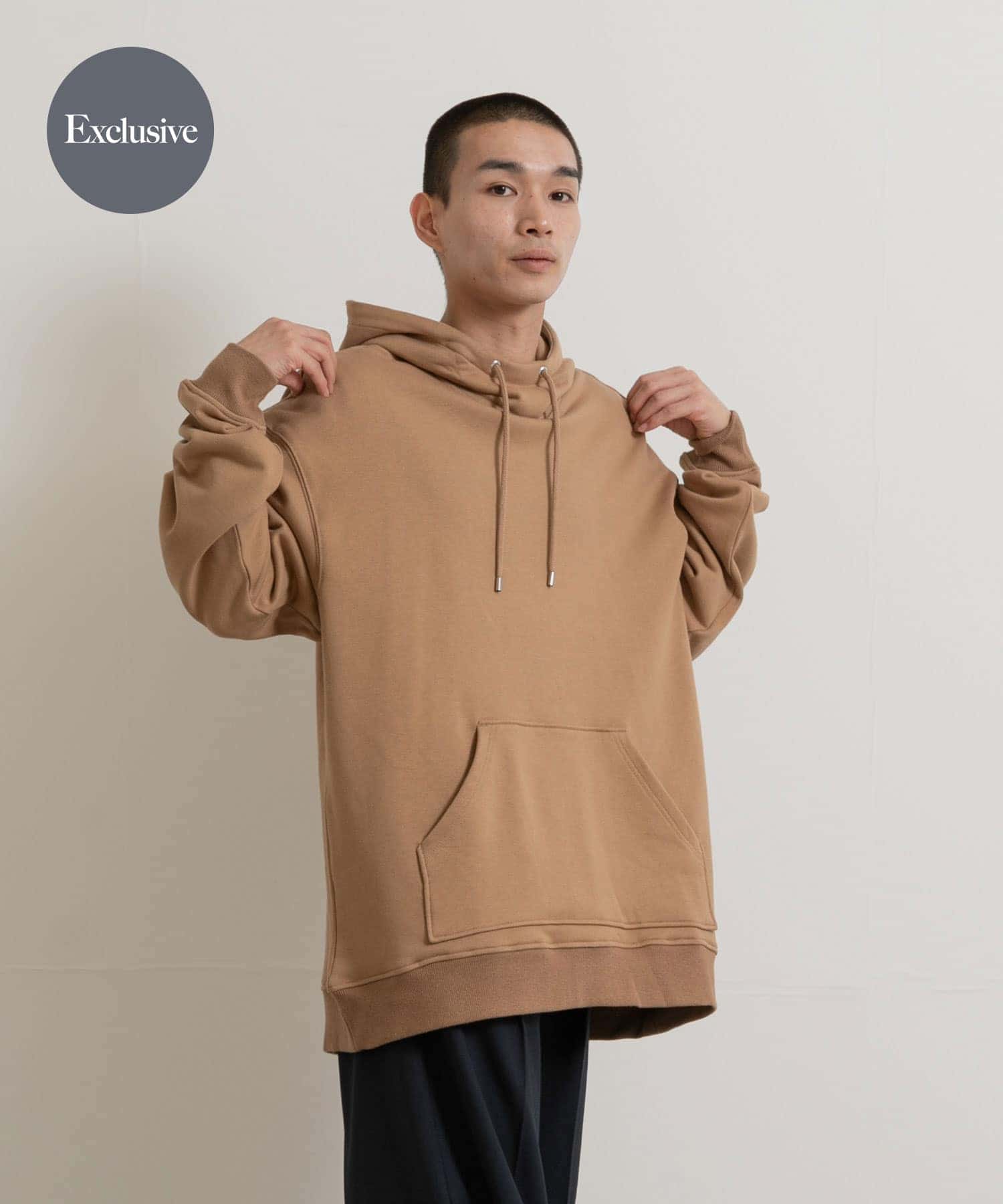 『別注』MIDIUMISOLID×TGM　hooded pullover