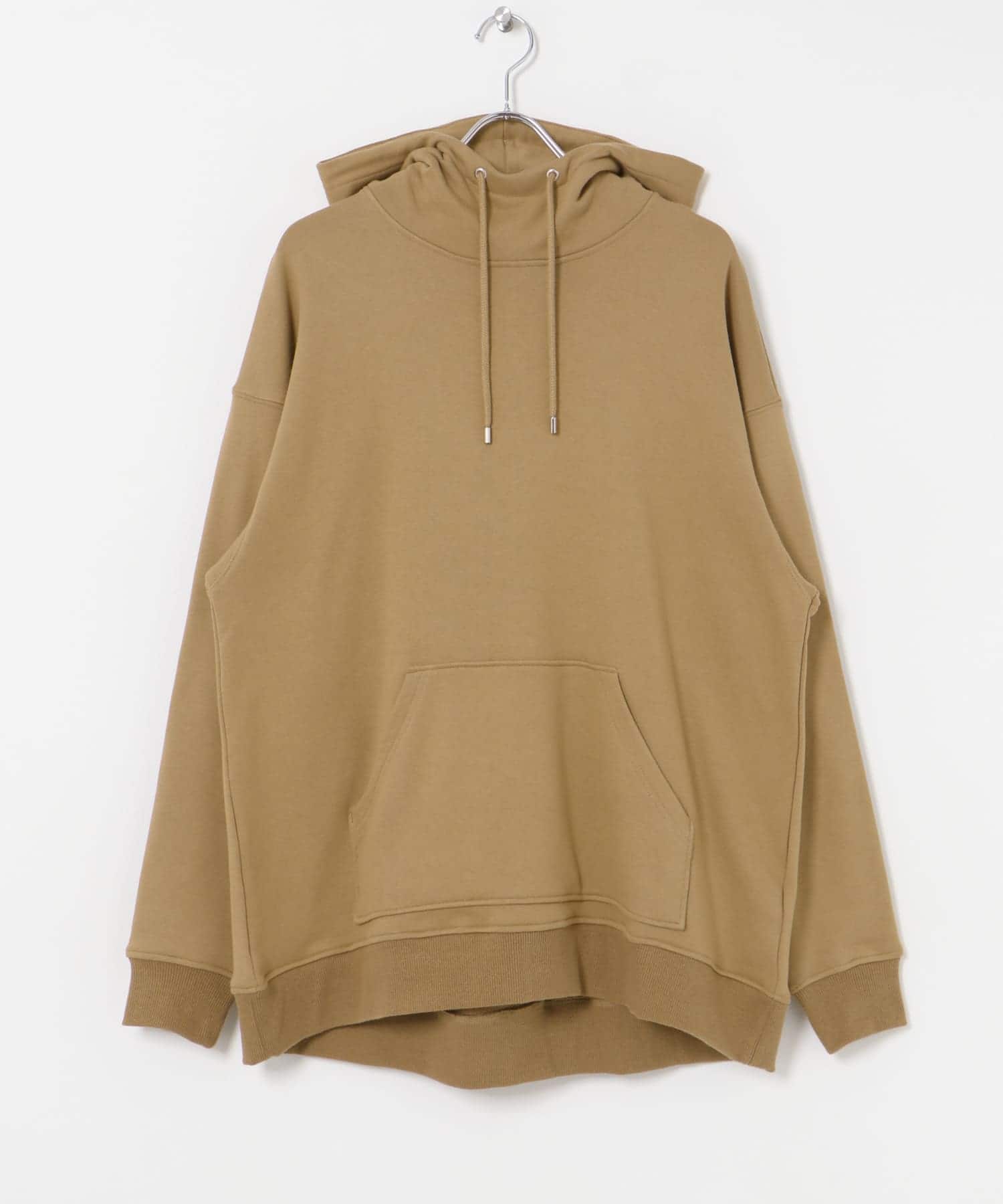 『別注』MIDIUMISOLID×TGM　hooded pullover beige FREE