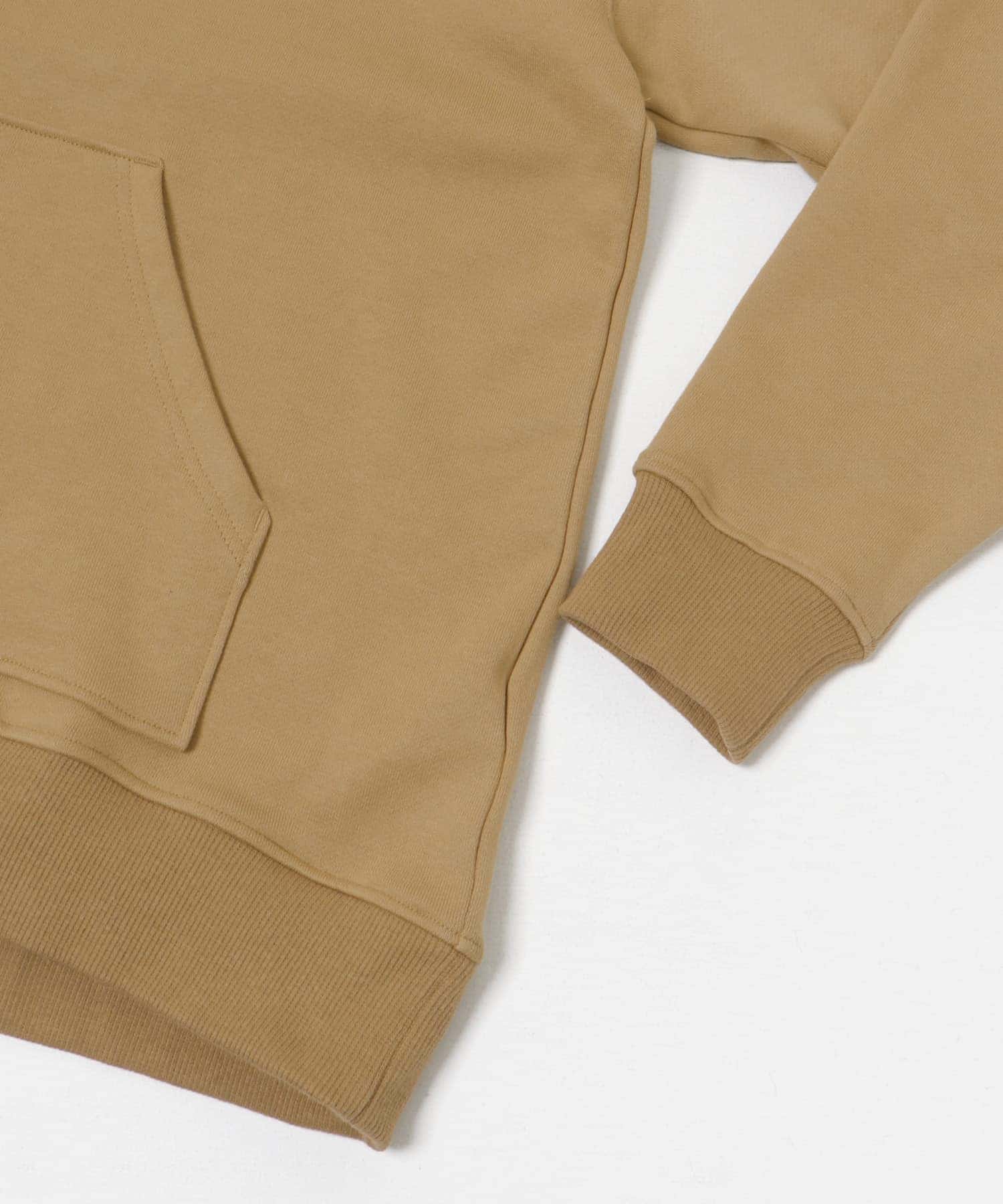 『別注』MIDIUMISOLID×TGM　hooded pullover beige FREE