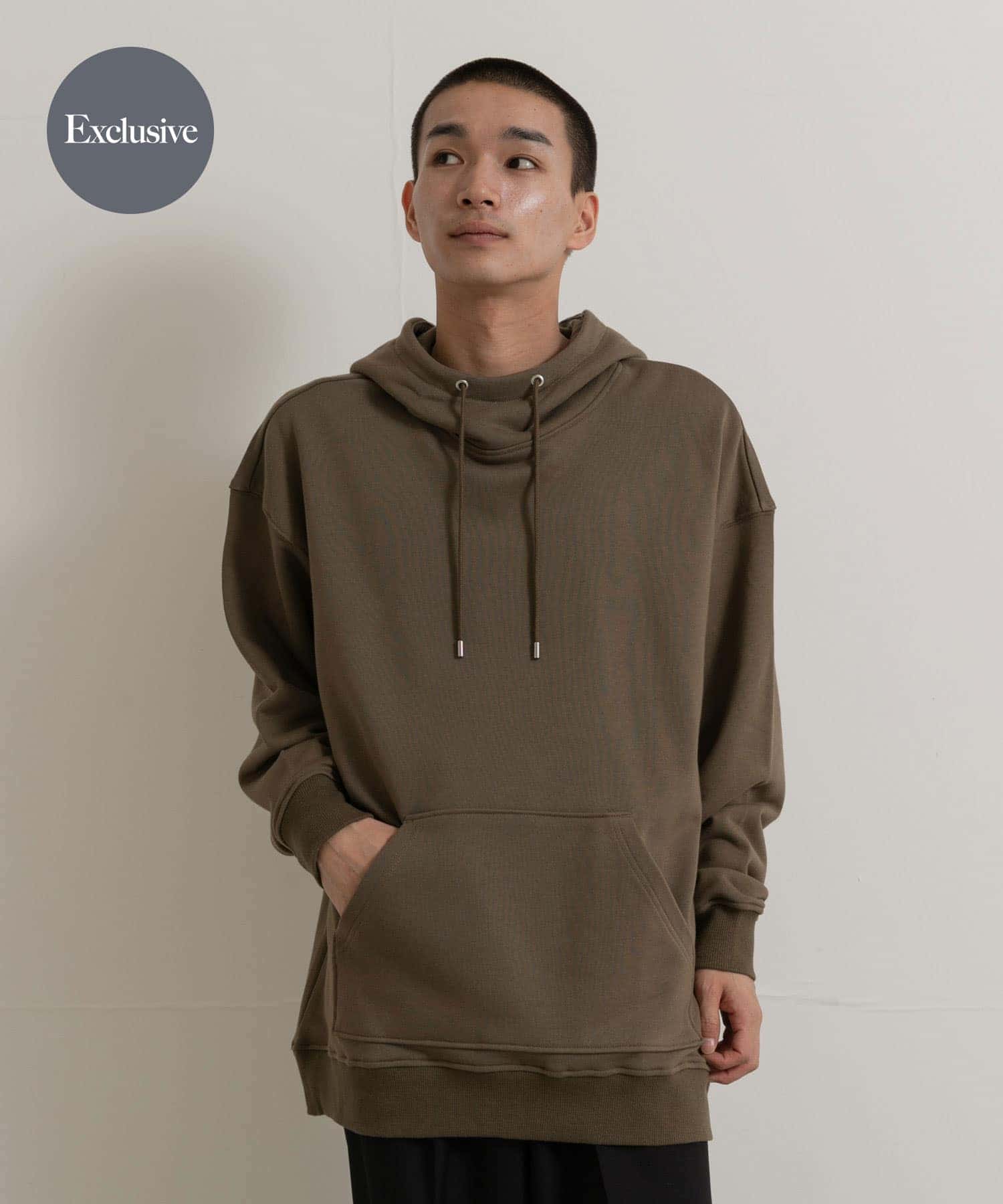 『別注』MIDIUMISOLID×TGM　hooded pullover