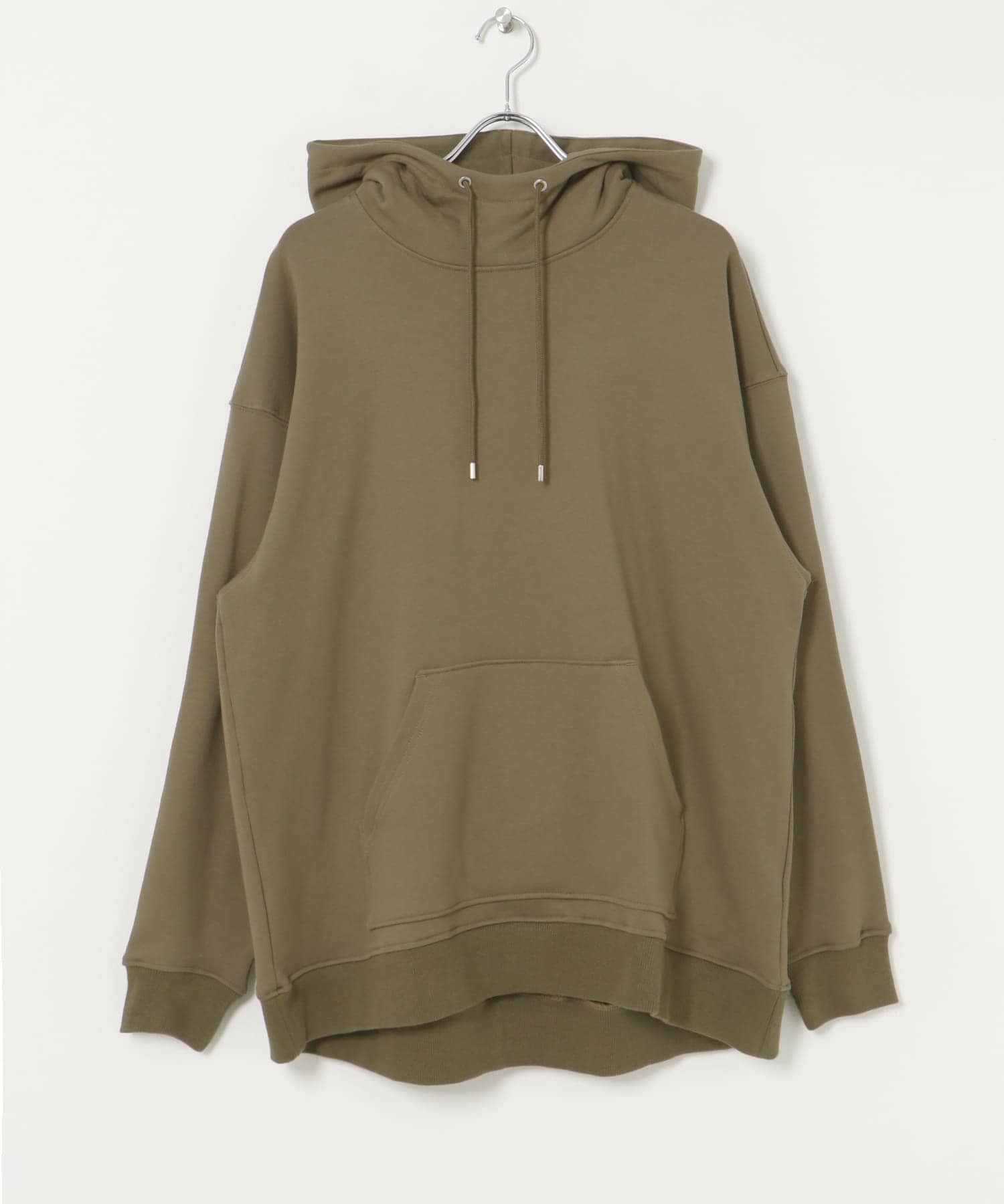 『別注』MIDIUMISOLID×TGM　hooded pullover khaki FREE