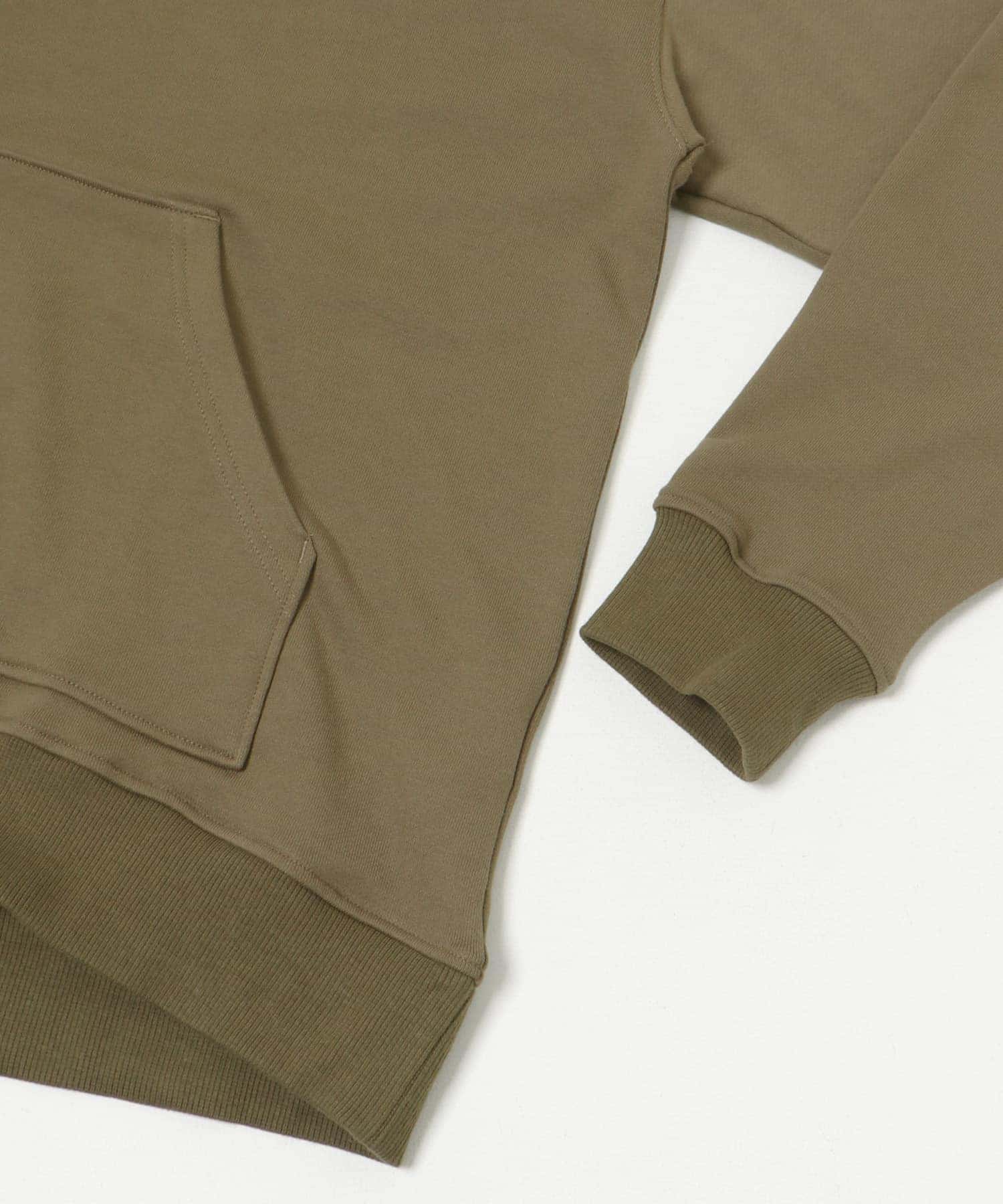『別注』MIDIUMISOLID×TGM　hooded pullover khaki FREE
