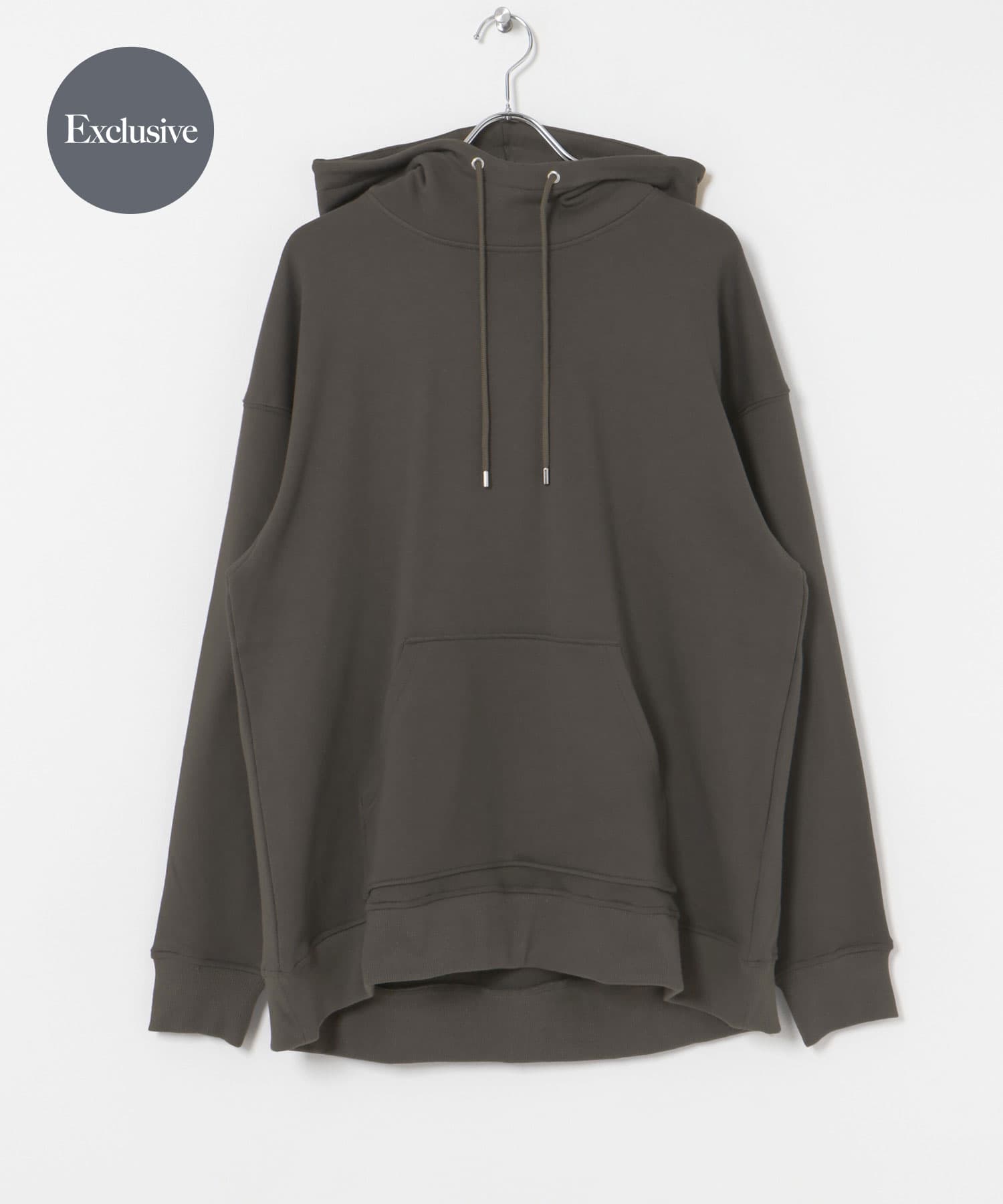 『別注』MIDIUMISOLID×TGM　hooded pullover gray FREE