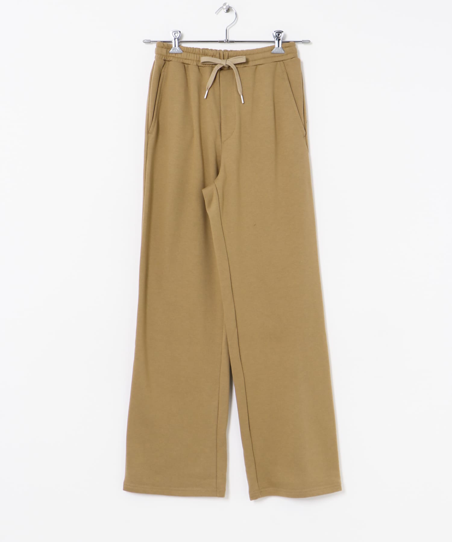 『別注』MIDIUMISOLID×TGM　Wide slacks beige M
